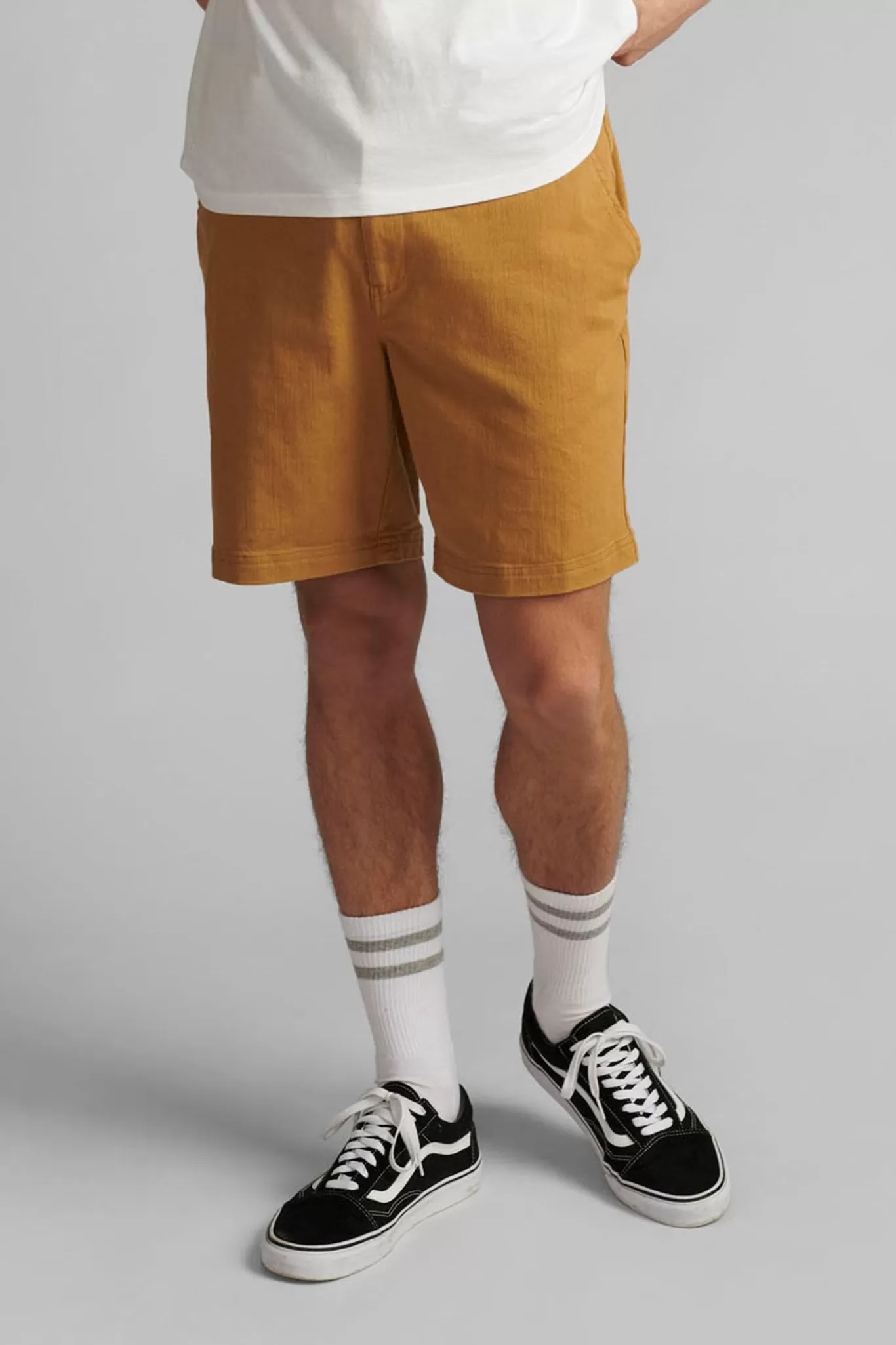 Anerkjendt Shorts<Aklt John Organic - Wood Thrush