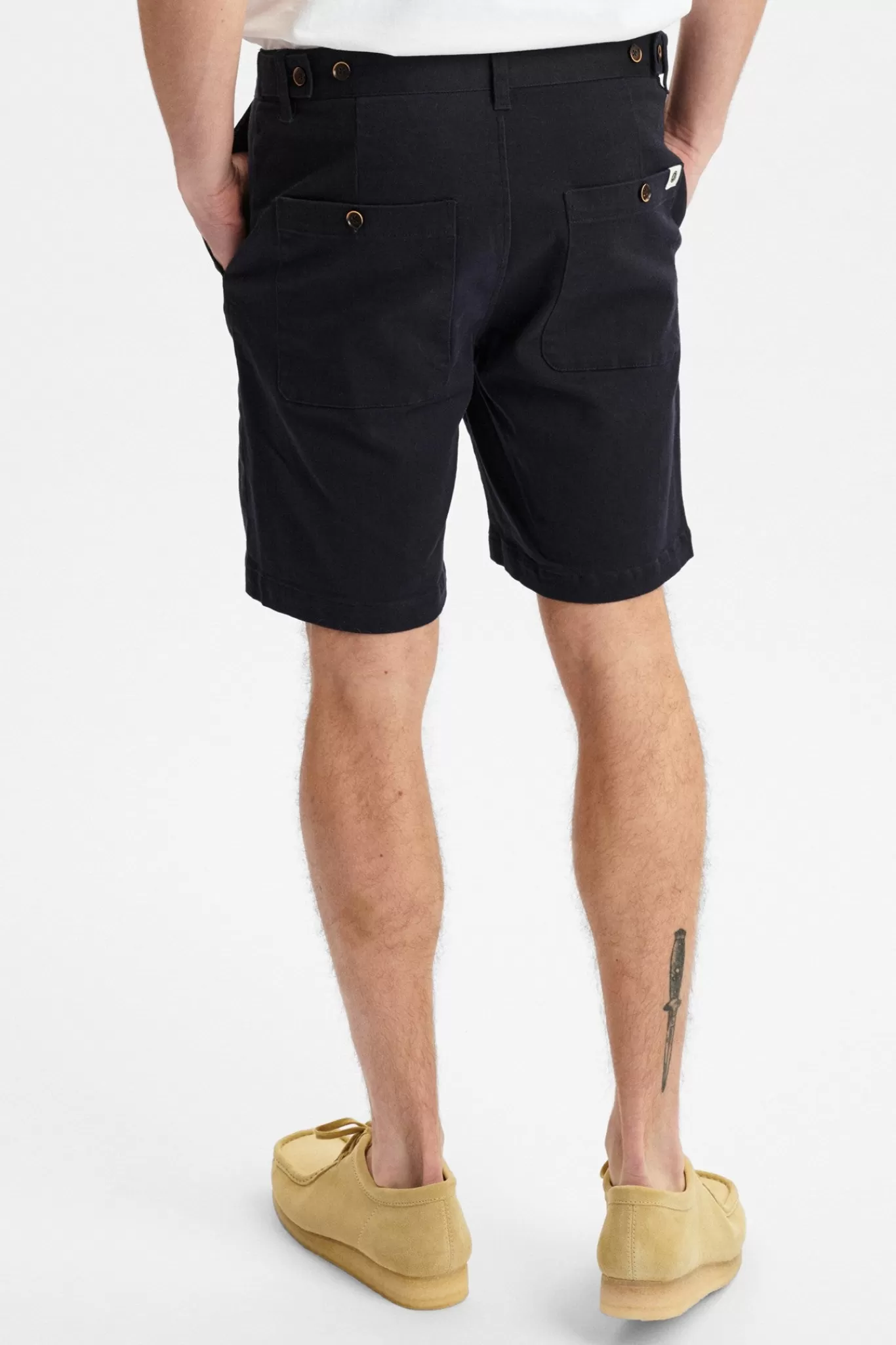 Anerkjendt Shorts<Aklt John Organic Shorts - Sky Captain