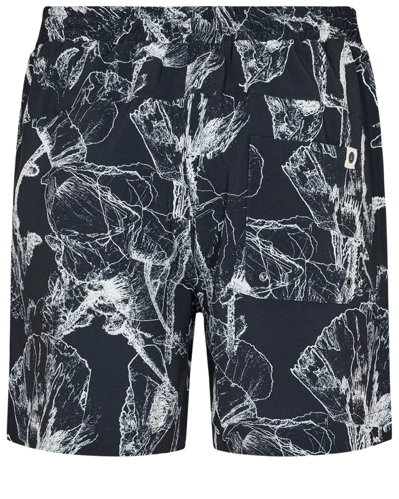 Anerkjendt Shorts<Aklt Shark Aop Swim - Dark Navy