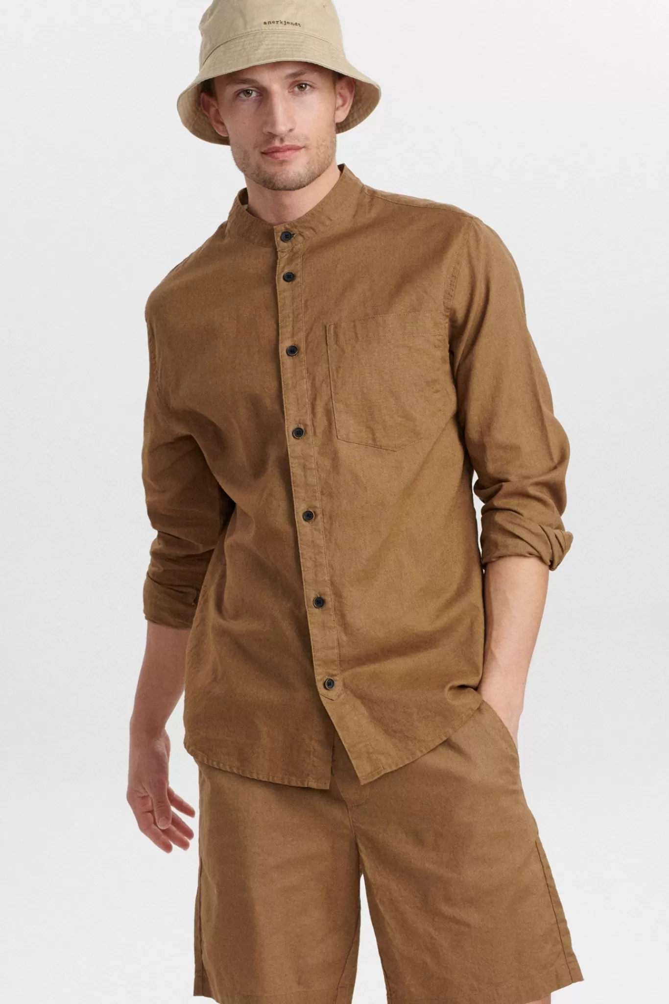 Anerkjendt Shirts<Aklukas Linen Shirt - Cub