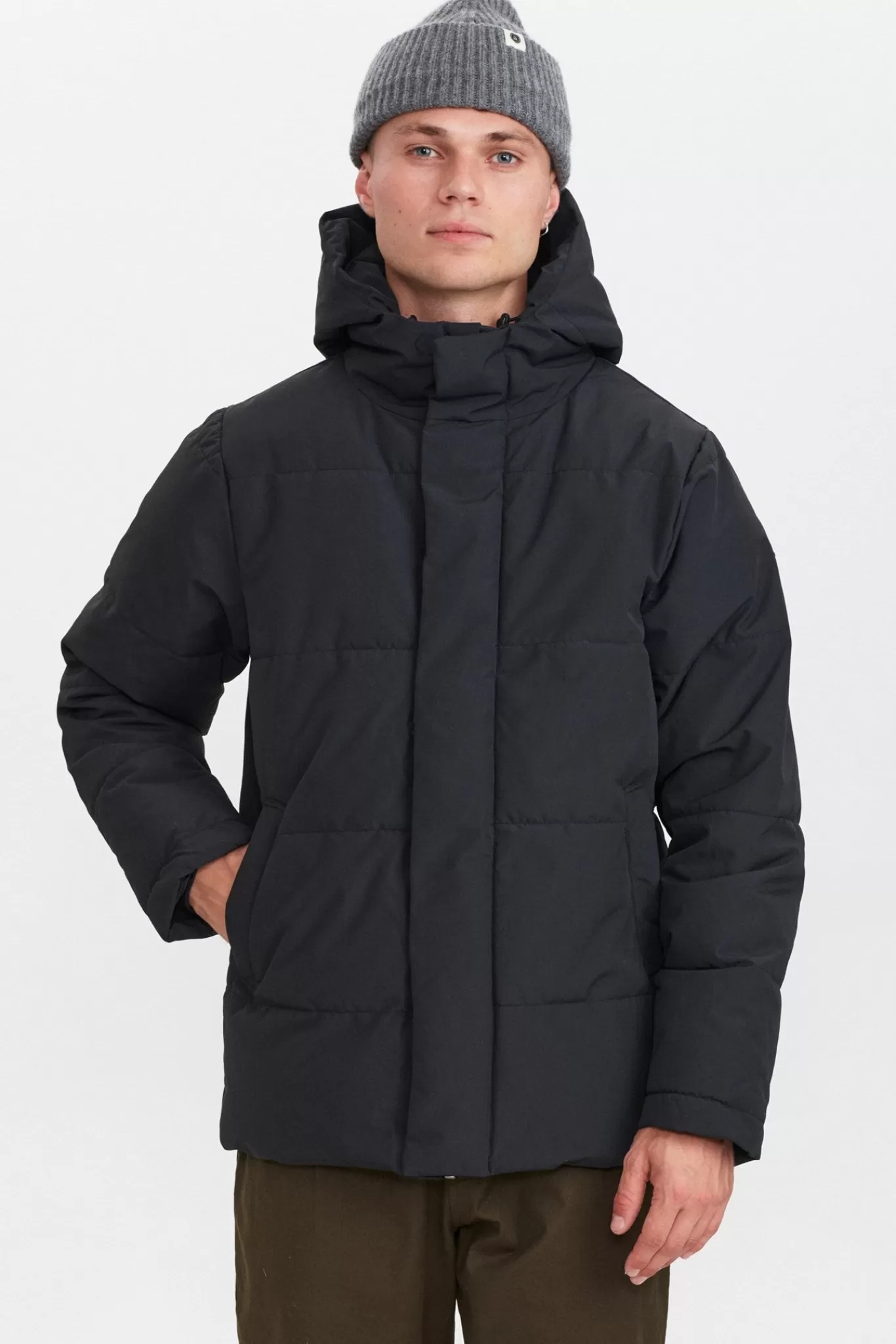 Anerkjendt Jackets & Coats<Akmads Padded Jacket - Caviar