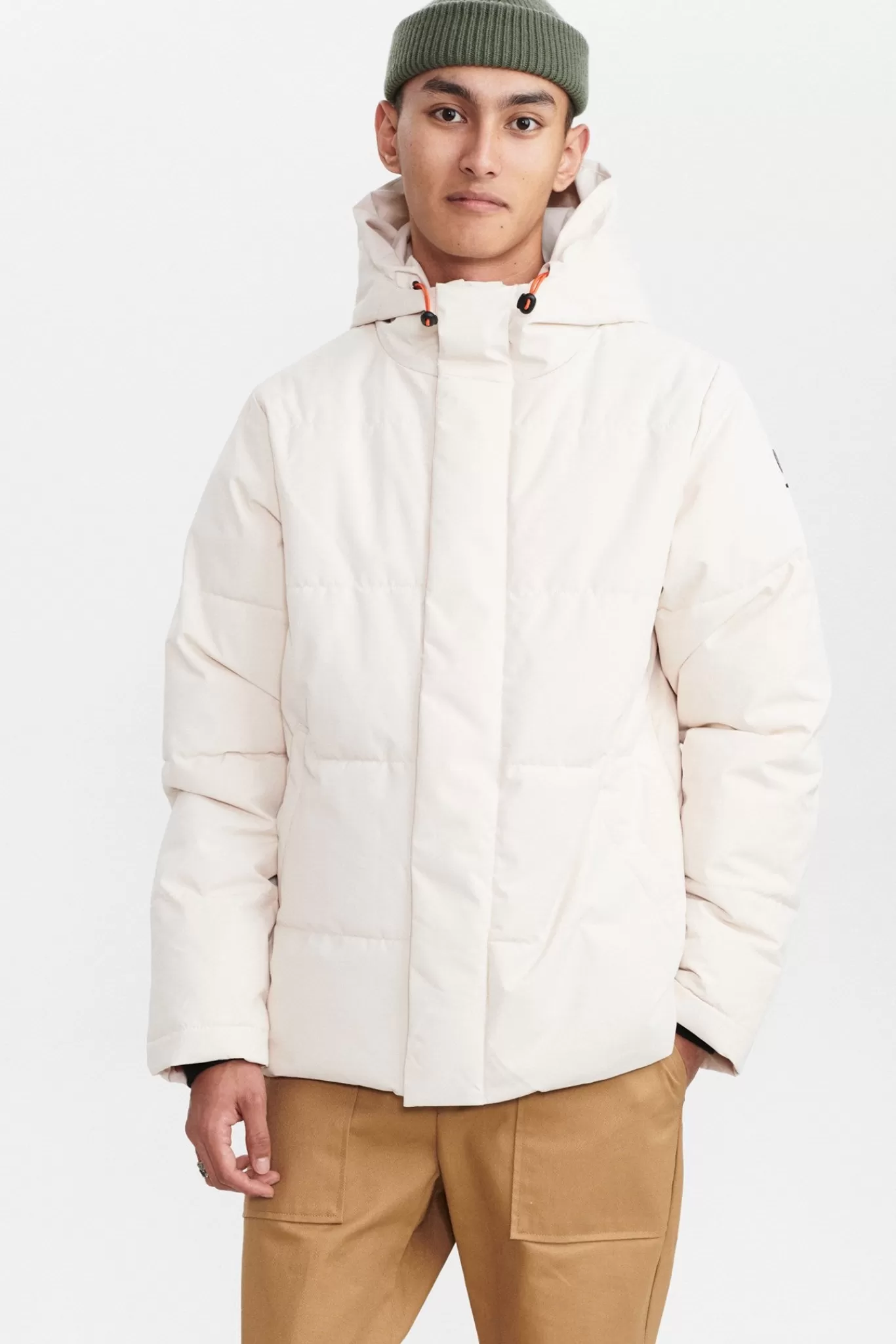 Anerkjendt Jackets & Coats<Akmads Padded Jacket - Crystal Grey