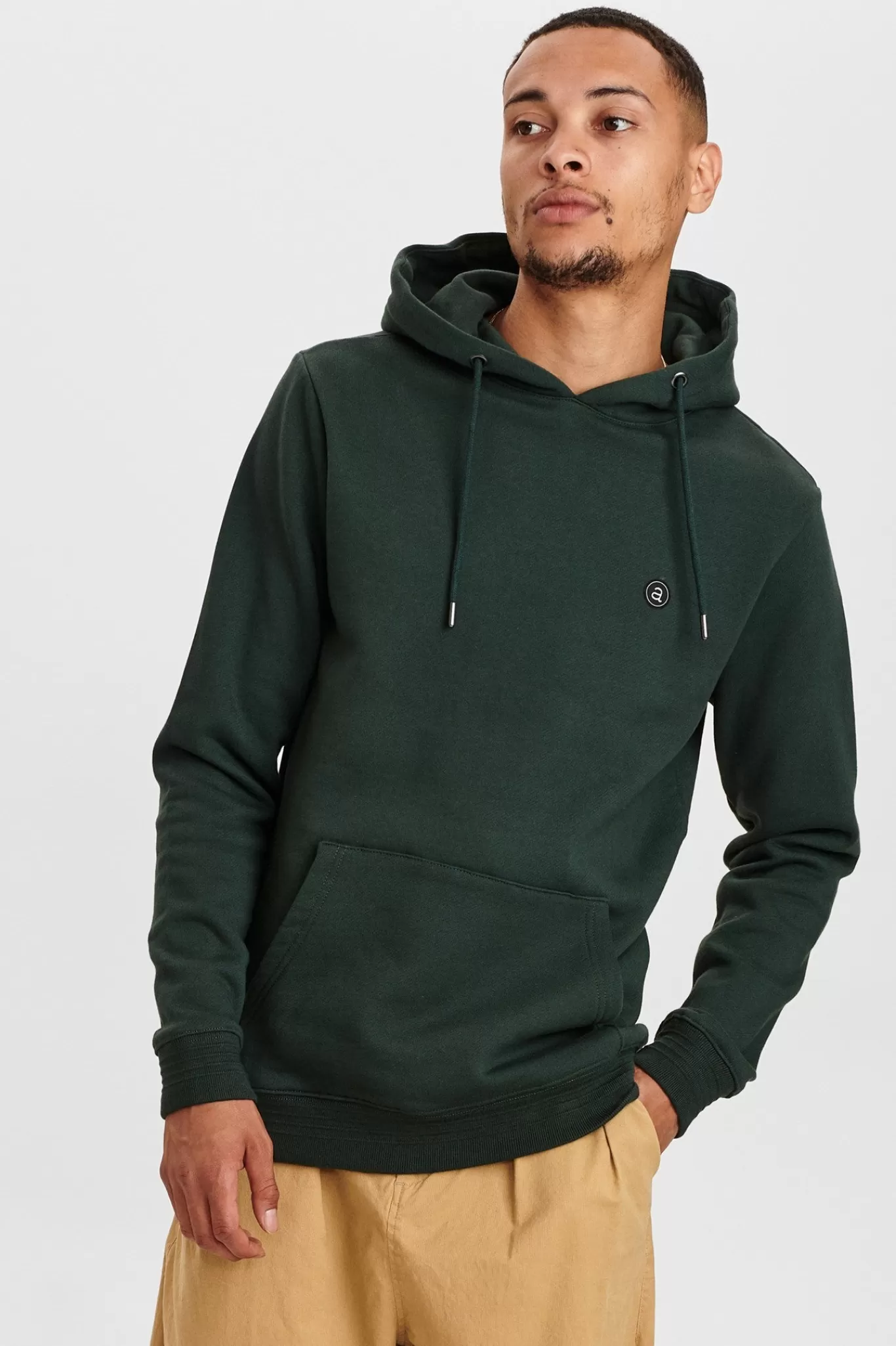 Anerkjendt Sweatshirts<Aknigel Organic Hoodie - Noos - Deep Forrest