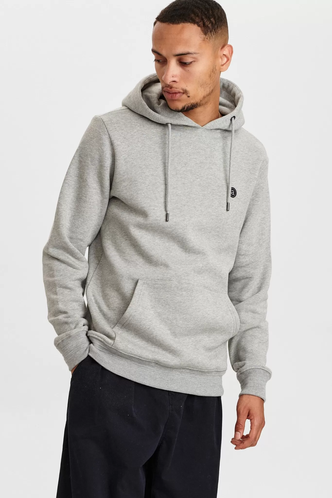 Anerkjendt Sweatshirts<Aknigel Organic Hoodie - Noos - Light Grey Mel