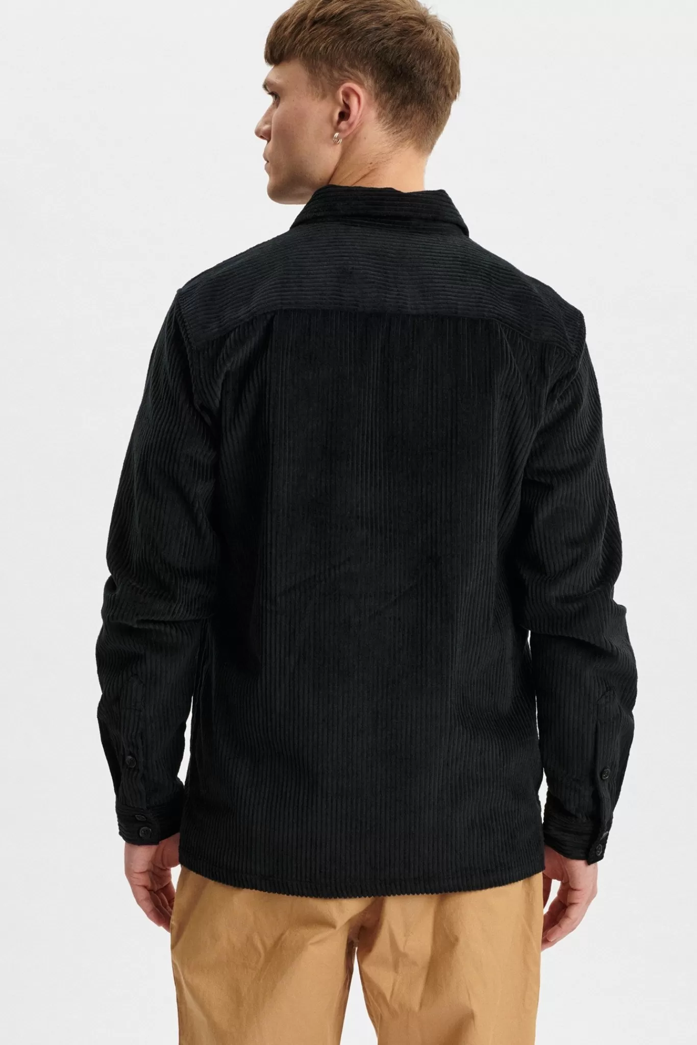 Anerkjendt Overshirts<Akoscar Corduroy Overshirt - Caviar