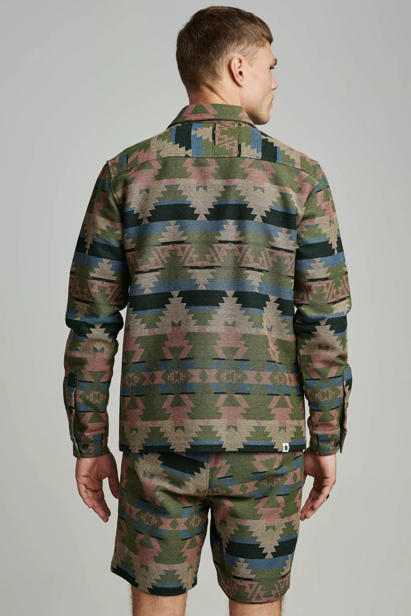 Anerkjendt Overshirts<Akoscar Jacquard - Vineyard Green