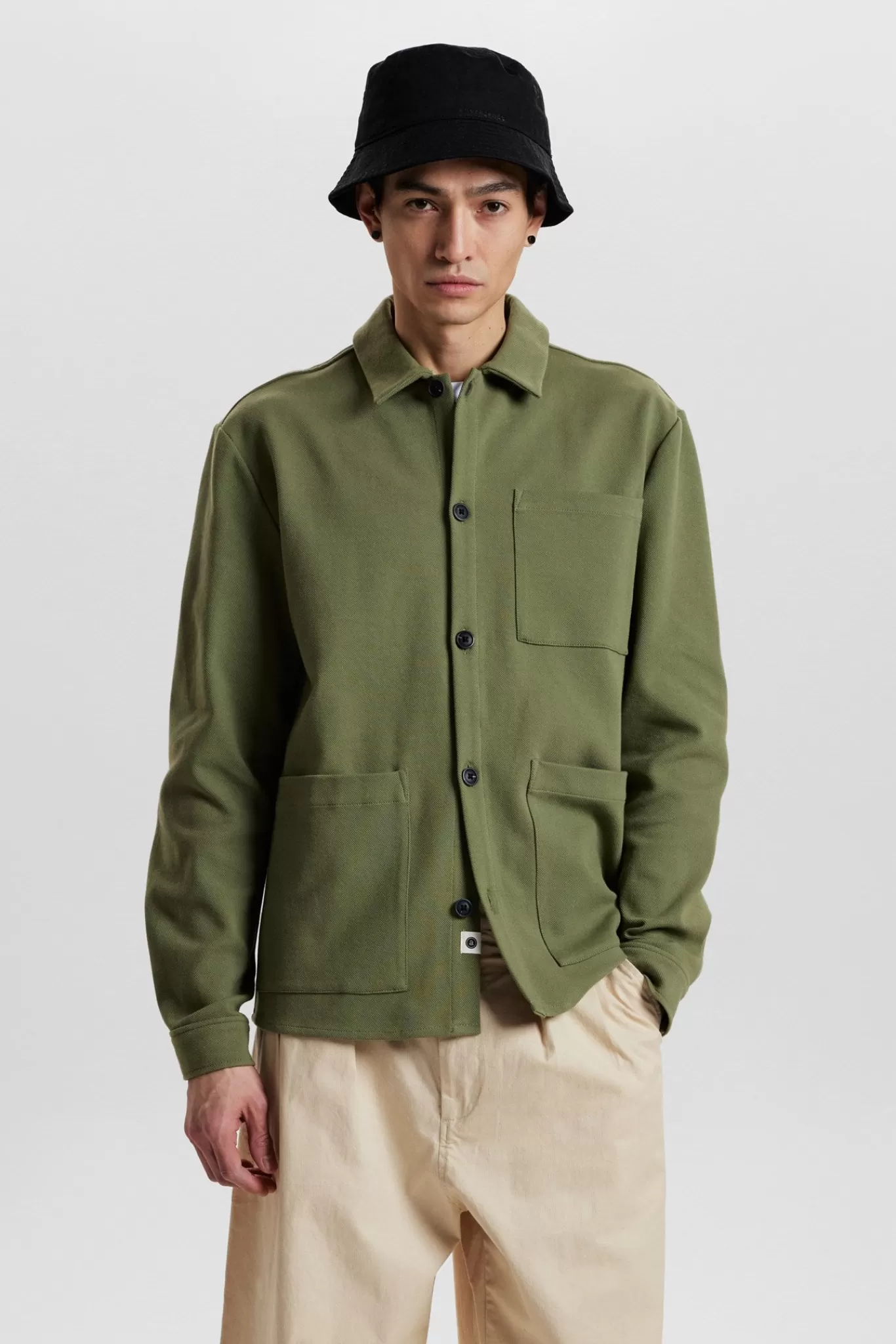 Anerkjendt Overshirts<Akoscar Jeresy Os - Olivine