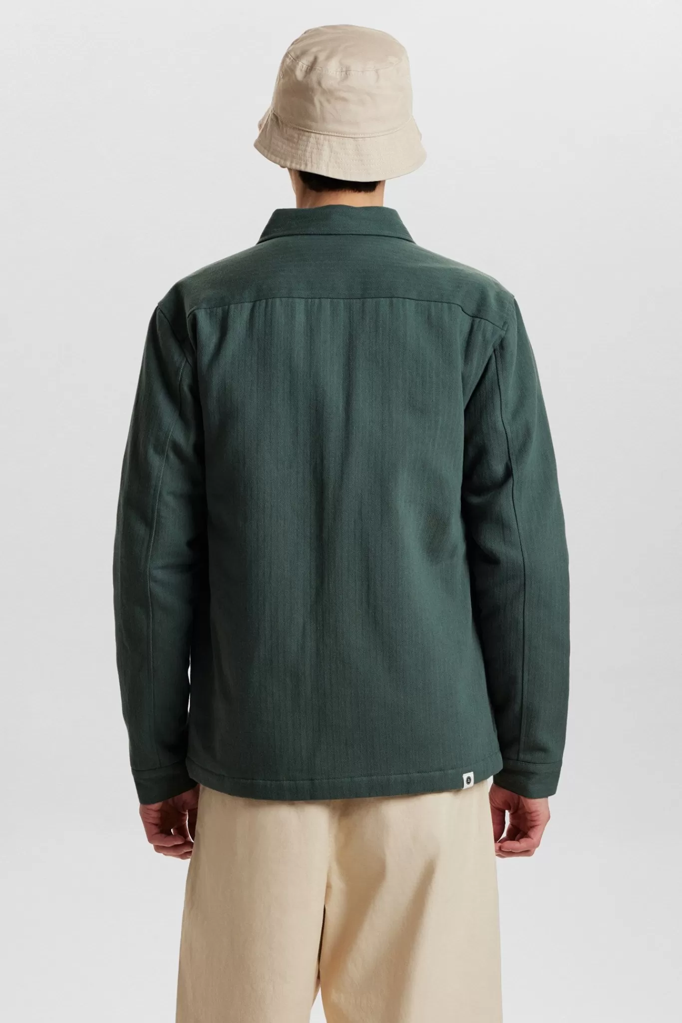 Anerkjendt Overshirts<Akoscar Quilted Os - Pine Grove