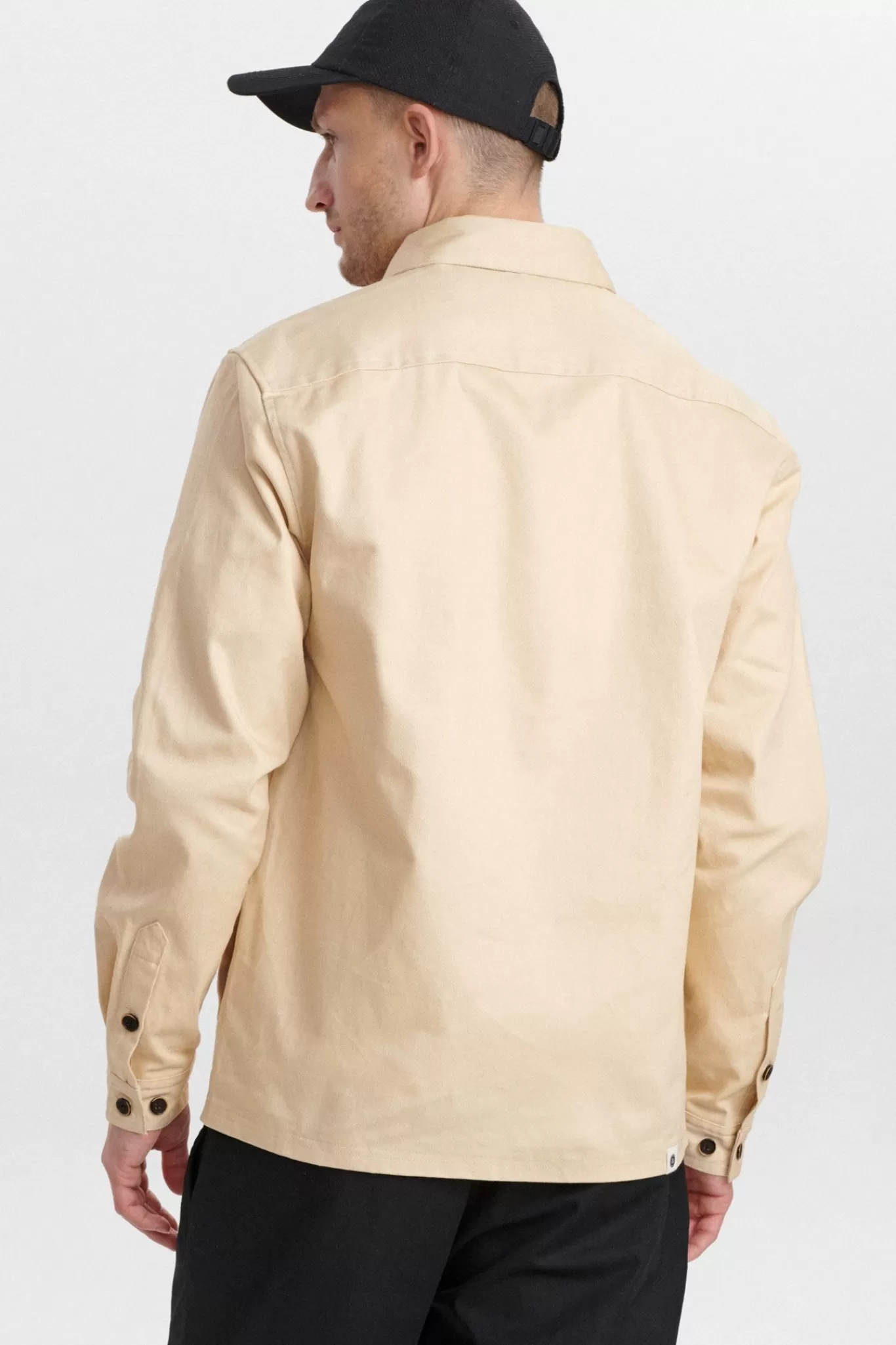 Anerkjendt Overshirts<Akoscar Twil Block Overshirt - Brown Rice