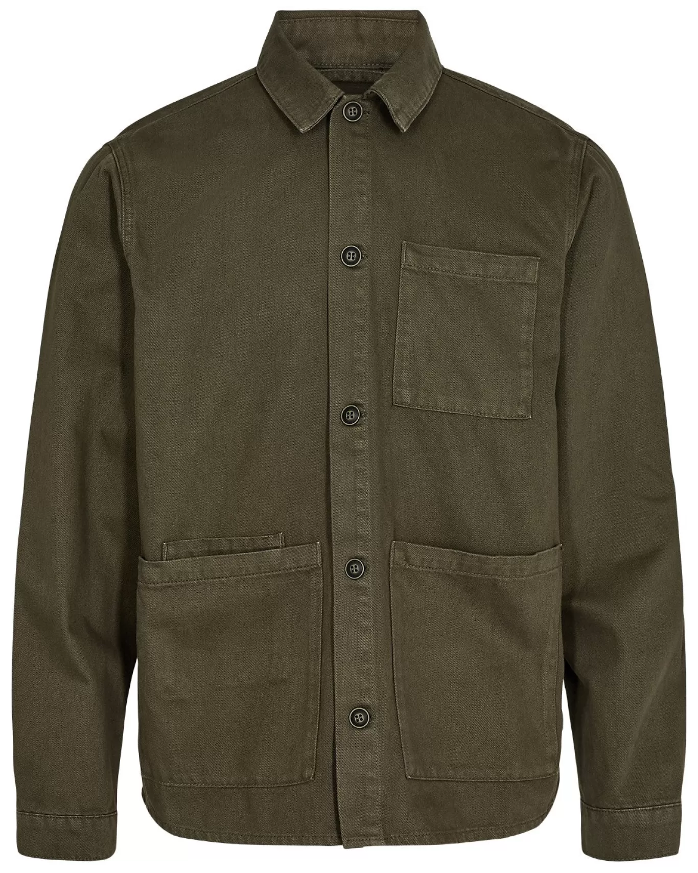 Anerkjendt Overshirts<Akoscar Twill Os - Forest Night