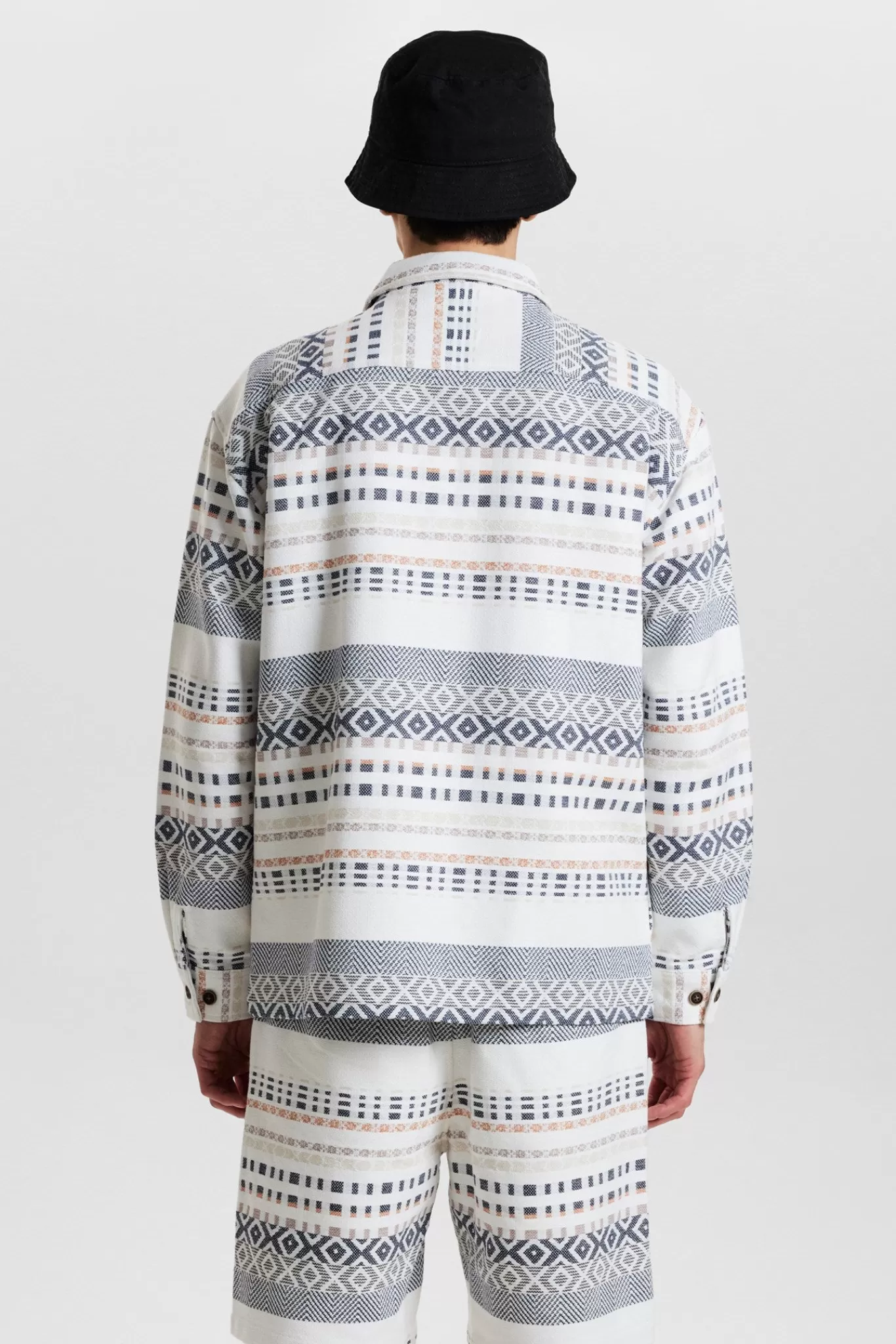 Anerkjendt Overshirts<Akotto Jacquard Os - Tofu