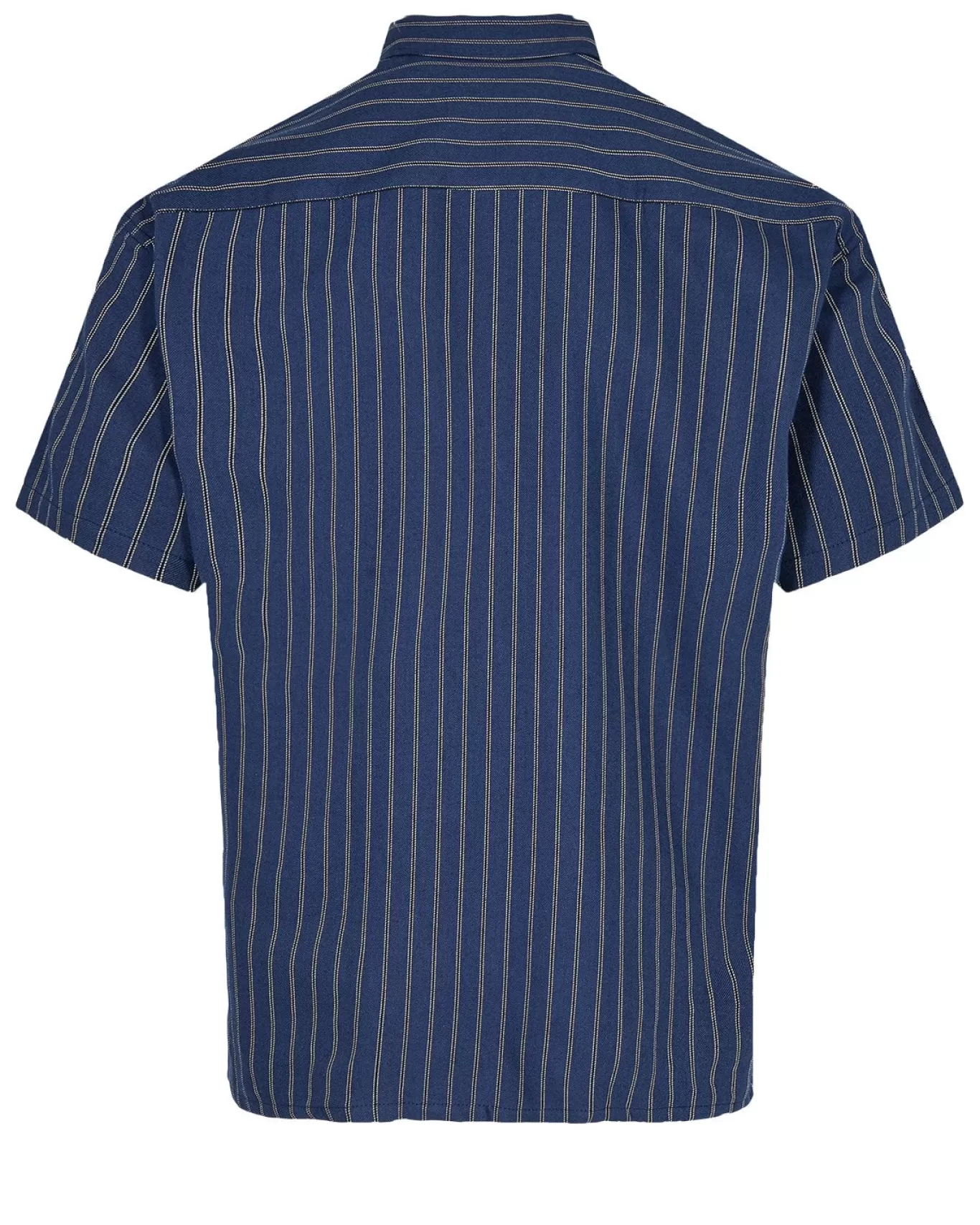 Anerkjendt Shirts<Akotto S/S Stripe Shirt - Dark Navy