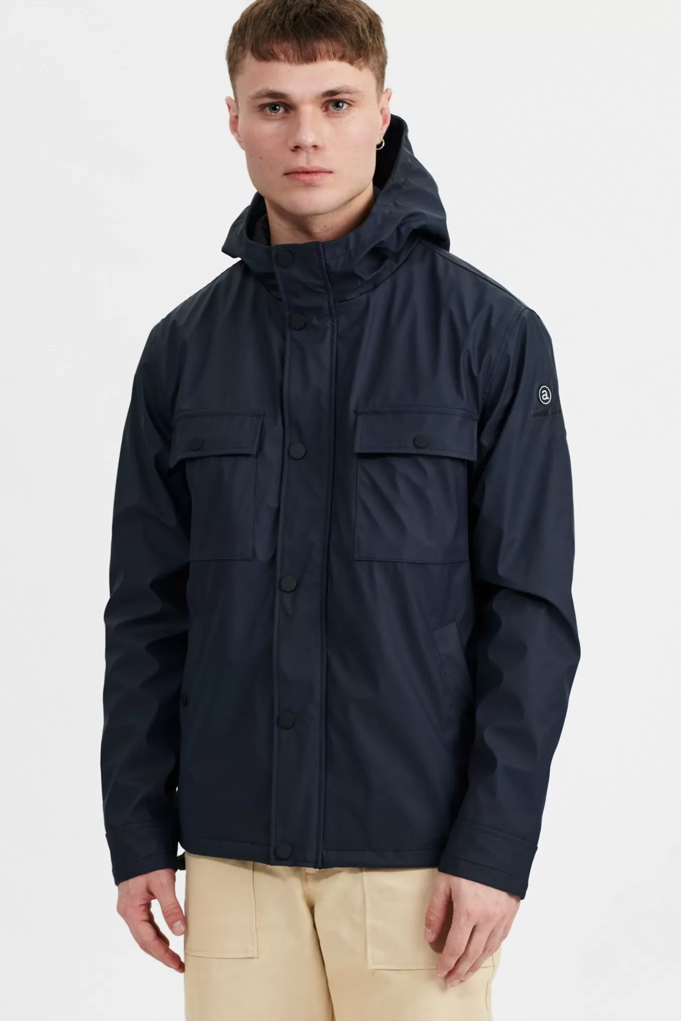 Anerkjendt Jackets & Coats<Akper Rain Jacket - Sky Captain