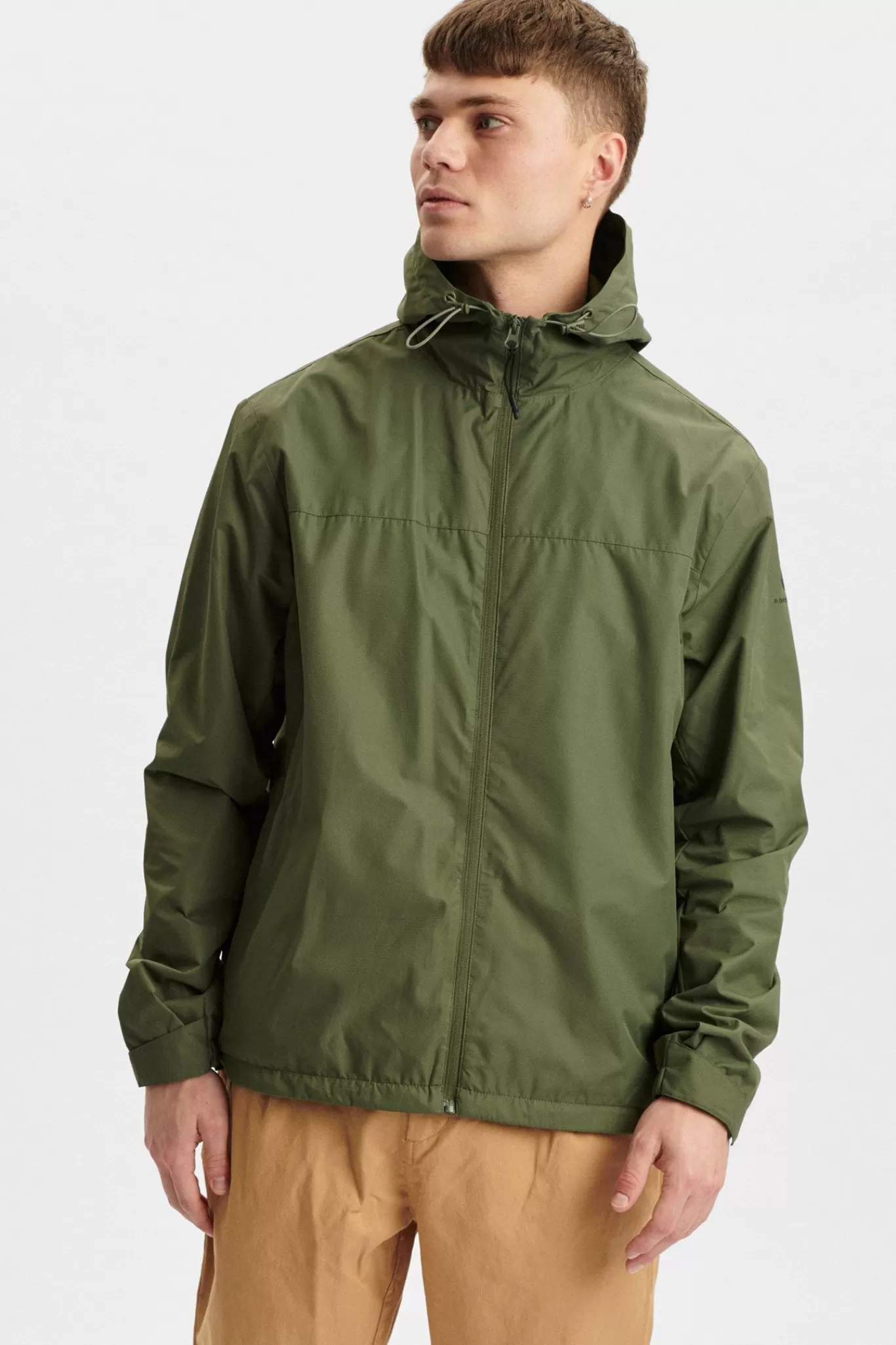 Anerkjendt Jackets & Coats<Akpoul Hoodie Jacket - Olivine