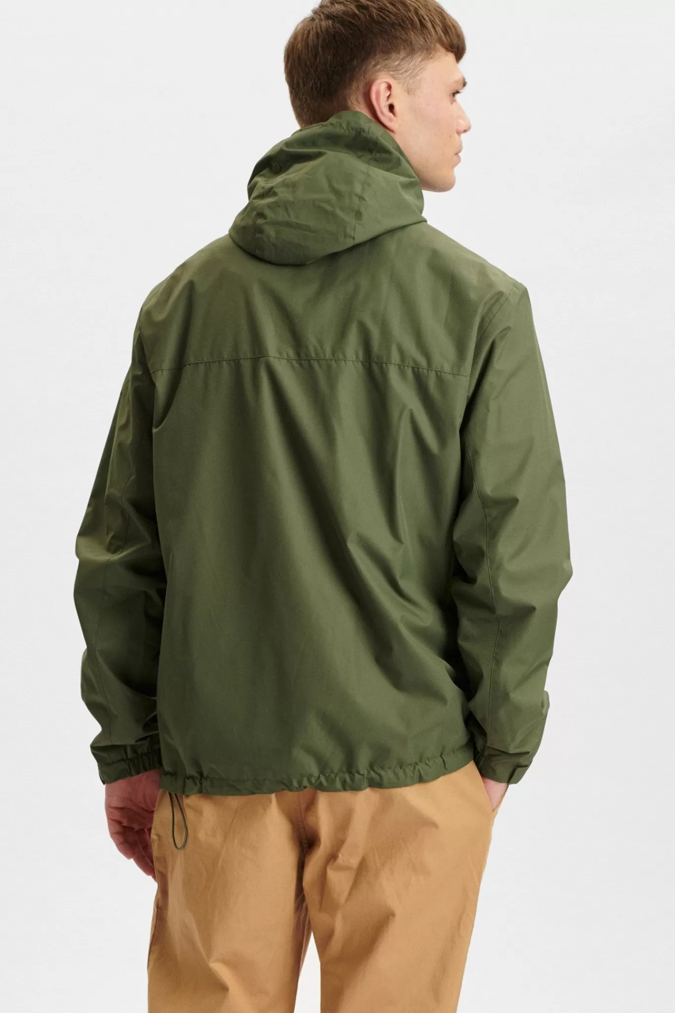 Anerkjendt Jackets & Coats<Akpoul Hoodie Jacket - Olivine