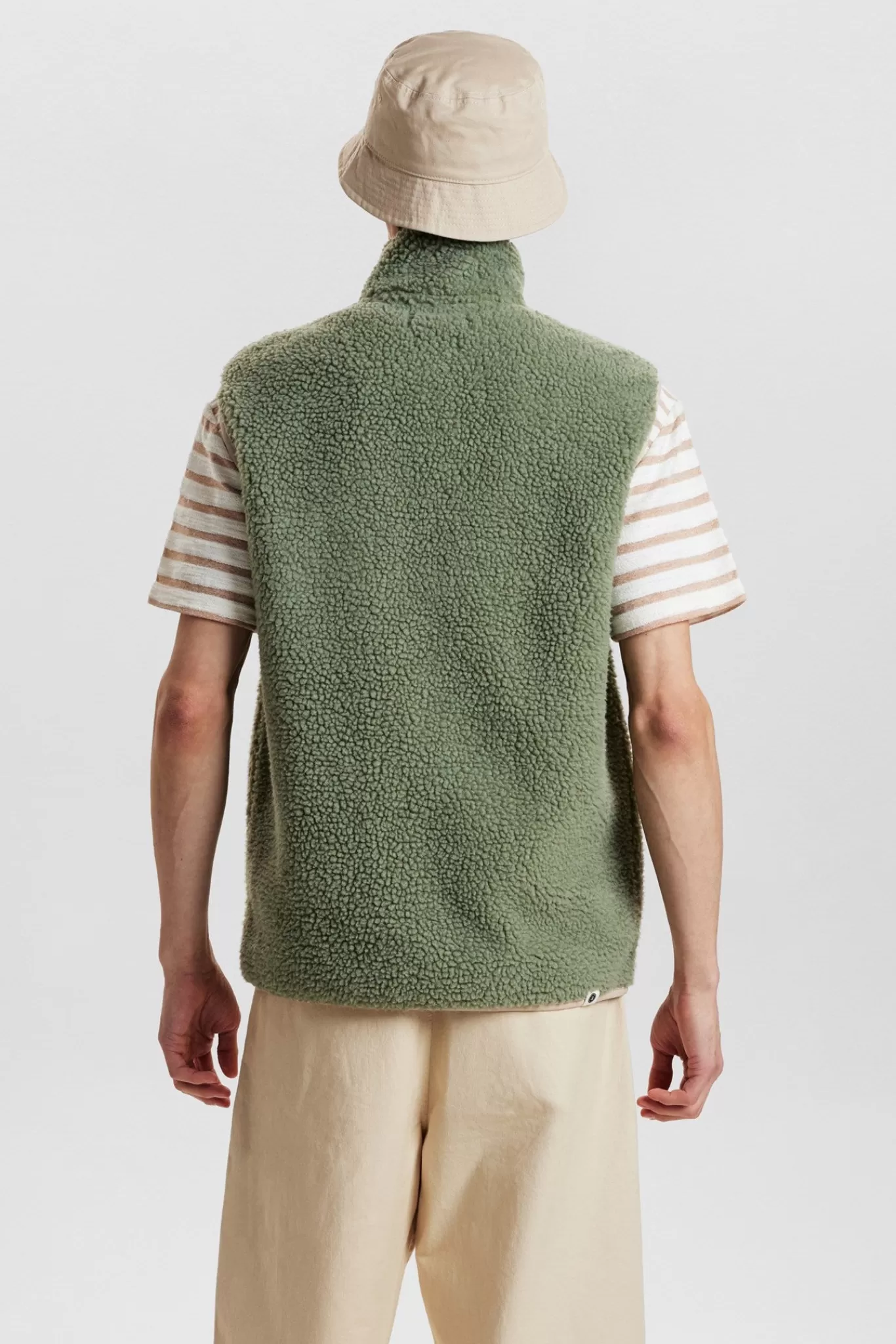 Anerkjendt Sweatshirts<Akrasmus Fleece Vest - Olivine