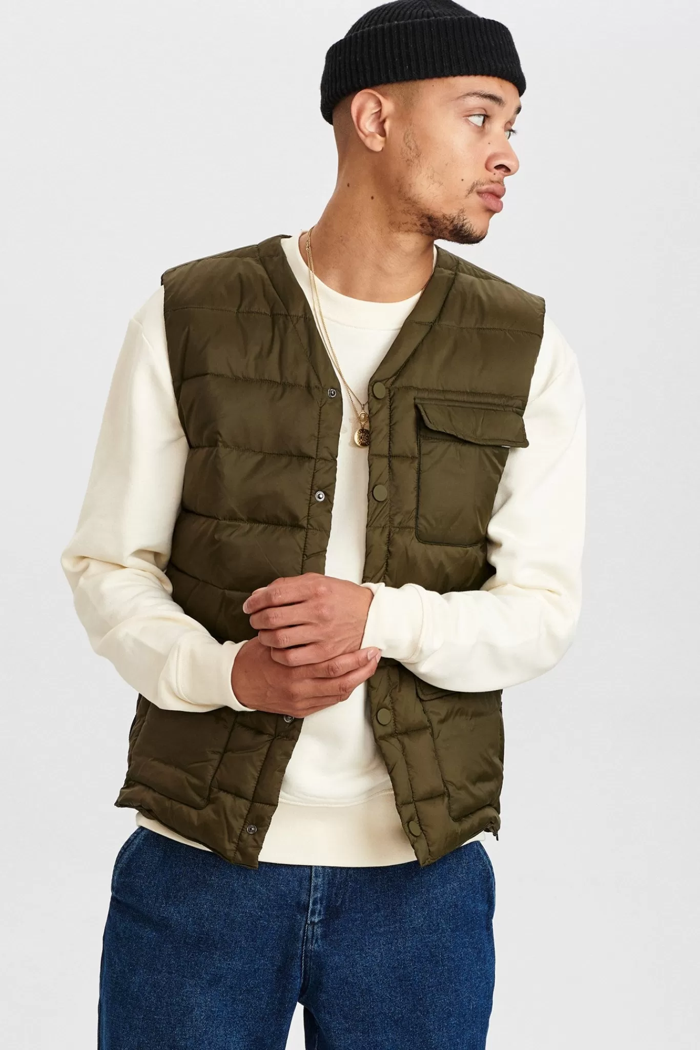 Anerkjendt Jackets & Coats<Akrasmus Padded Gilet - Cypress