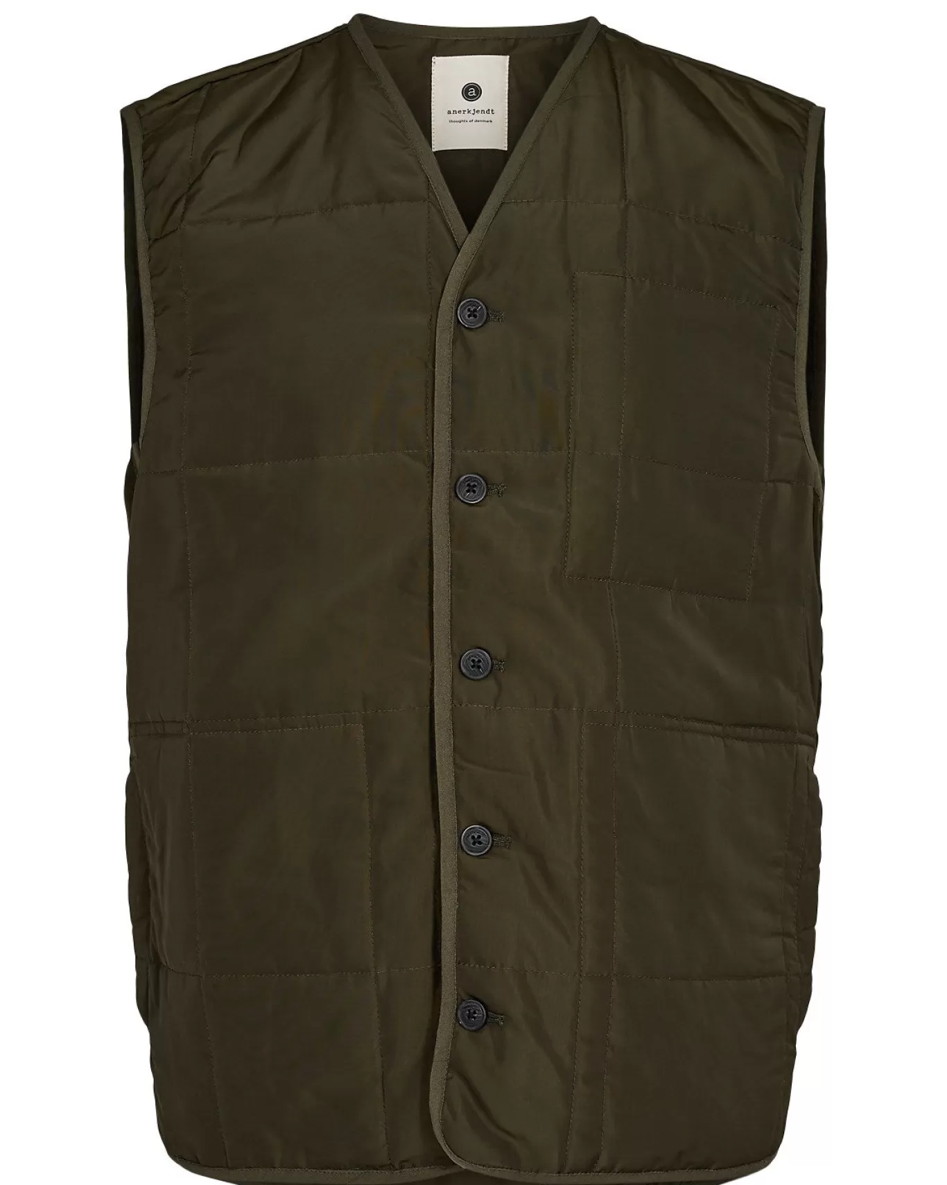 Anerkjendt Jackets & Coats<Akrasmus Quilted Vest - Forest Night