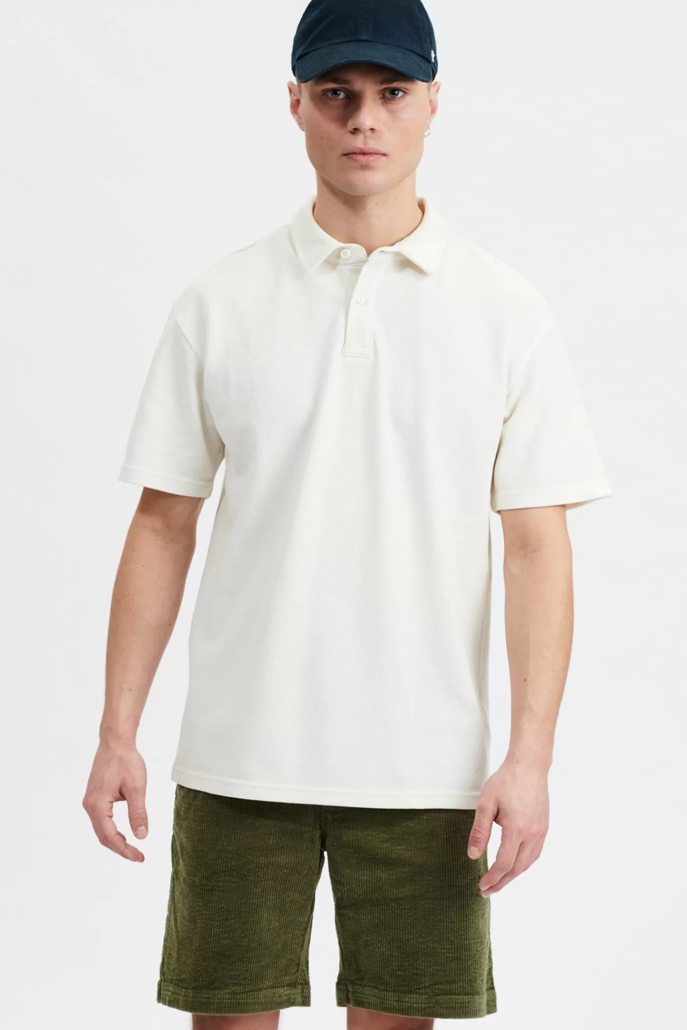 Anerkjendt Tees<Akrene Button Polo - Tofu