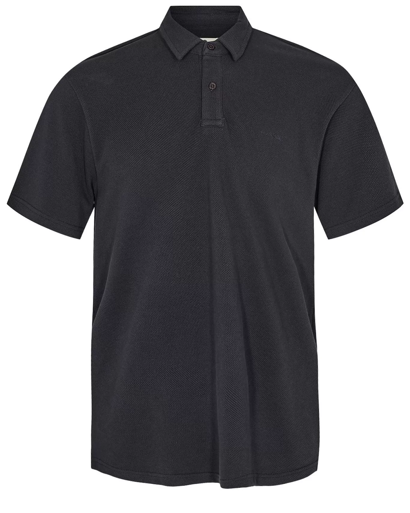 Anerkjendt Tees<Akrene S/S Pique Polo - Dark Navy