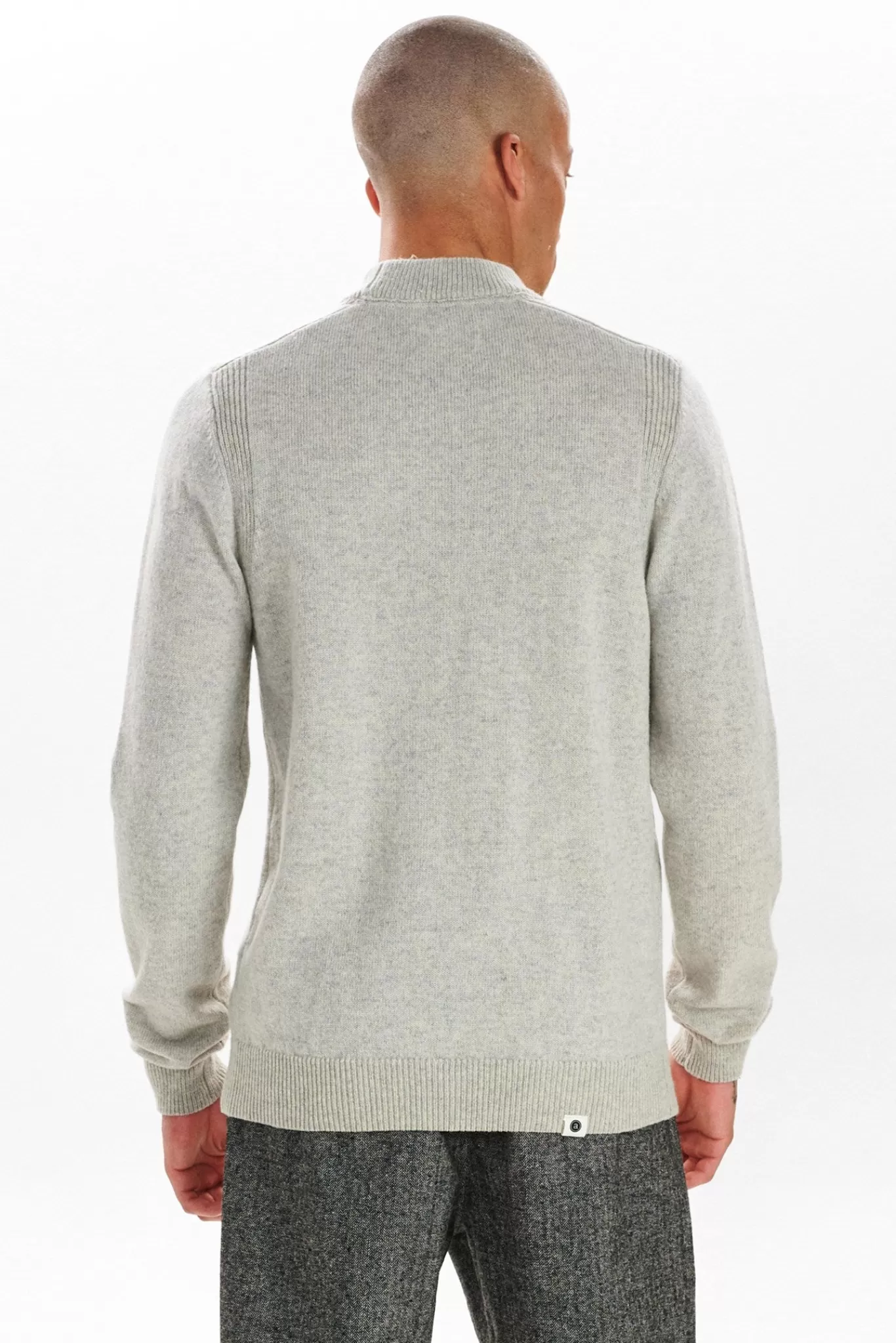 Anerkjendt Knits<Akrico Lambswool Knit - Cobblestone