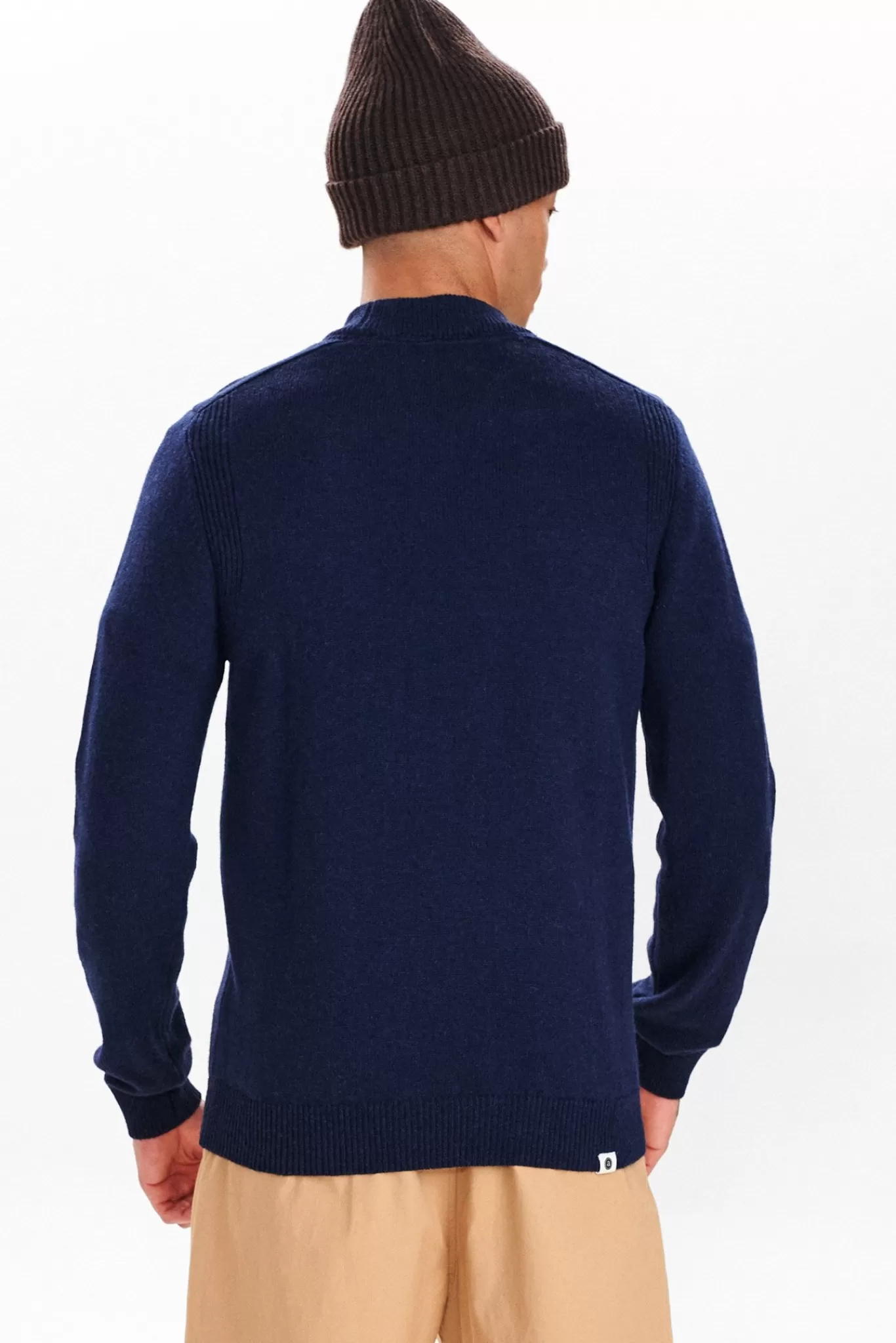 Anerkjendt Knits<Akrico Lambswool Knit - Dark Navy