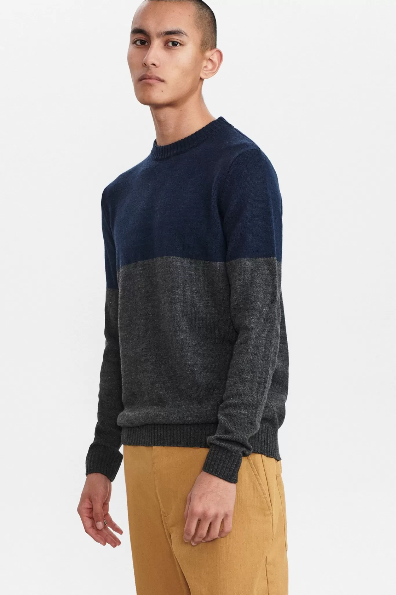 Anerkjendt Knits<Akrico Merino Wool Knit - Sky Captain