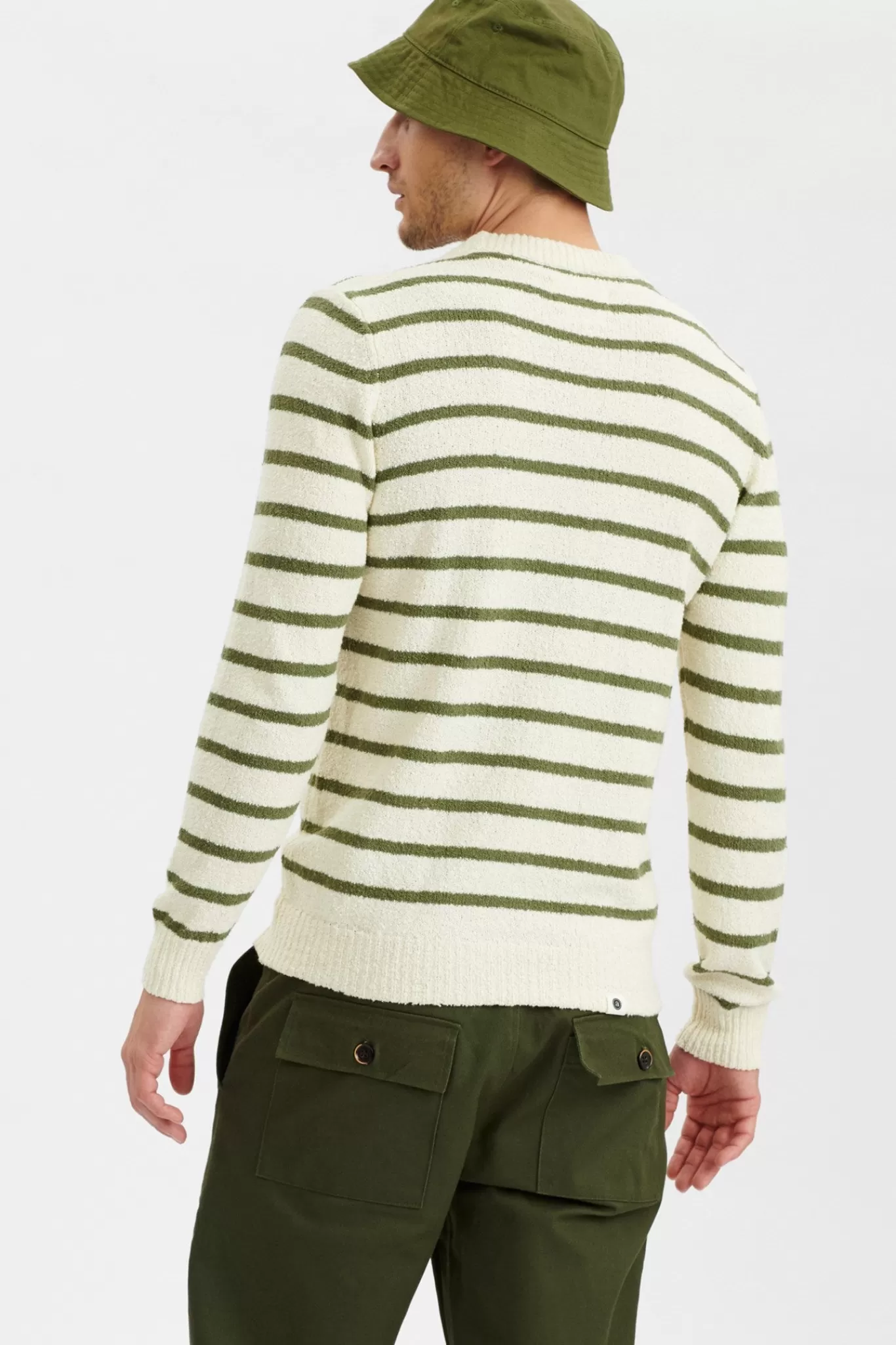 Anerkjendt Knits<Akrico Stripe Knit - Olivine