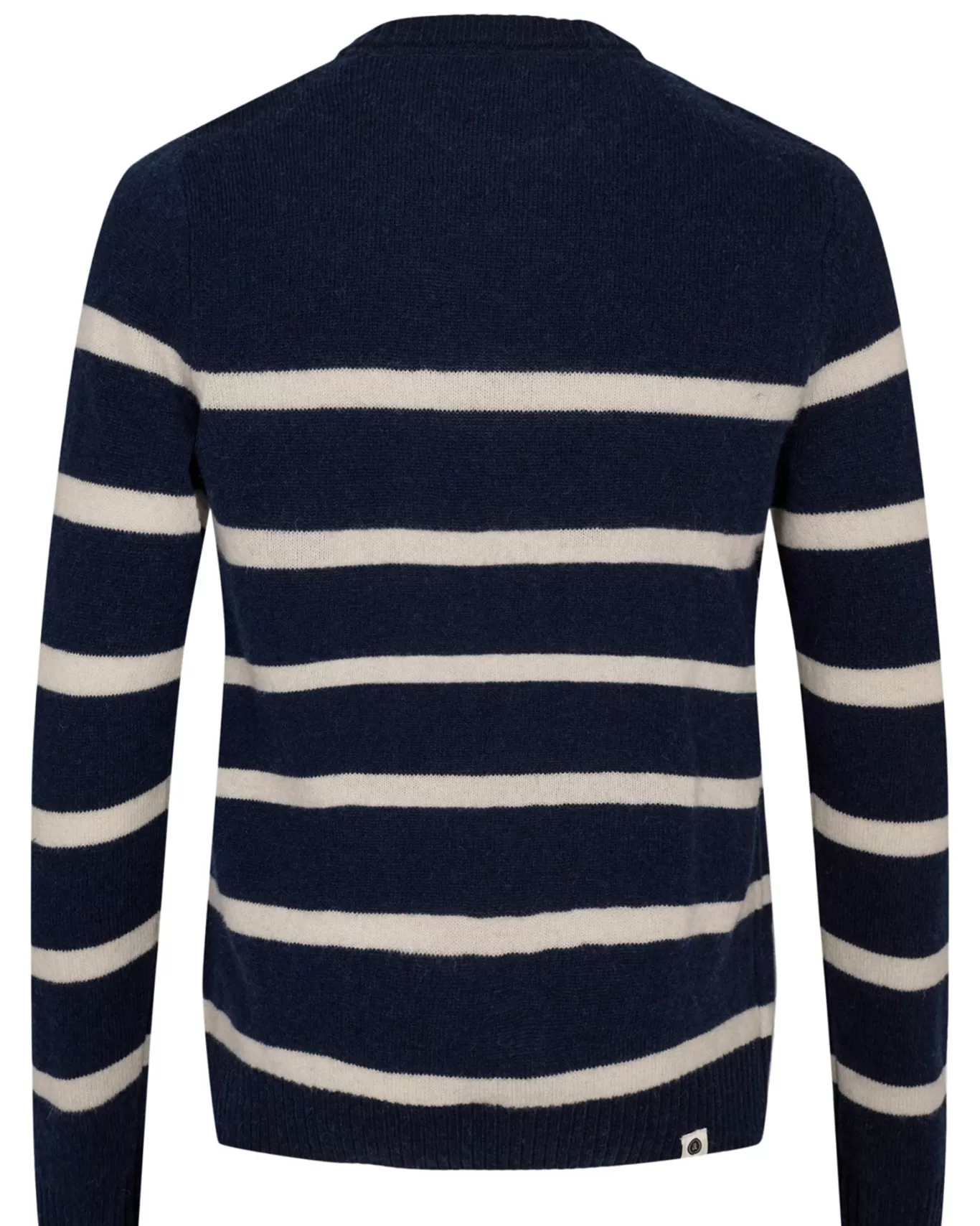 Anerkjendt Knits<Akrico Stripe Lambswool - Dark Navy