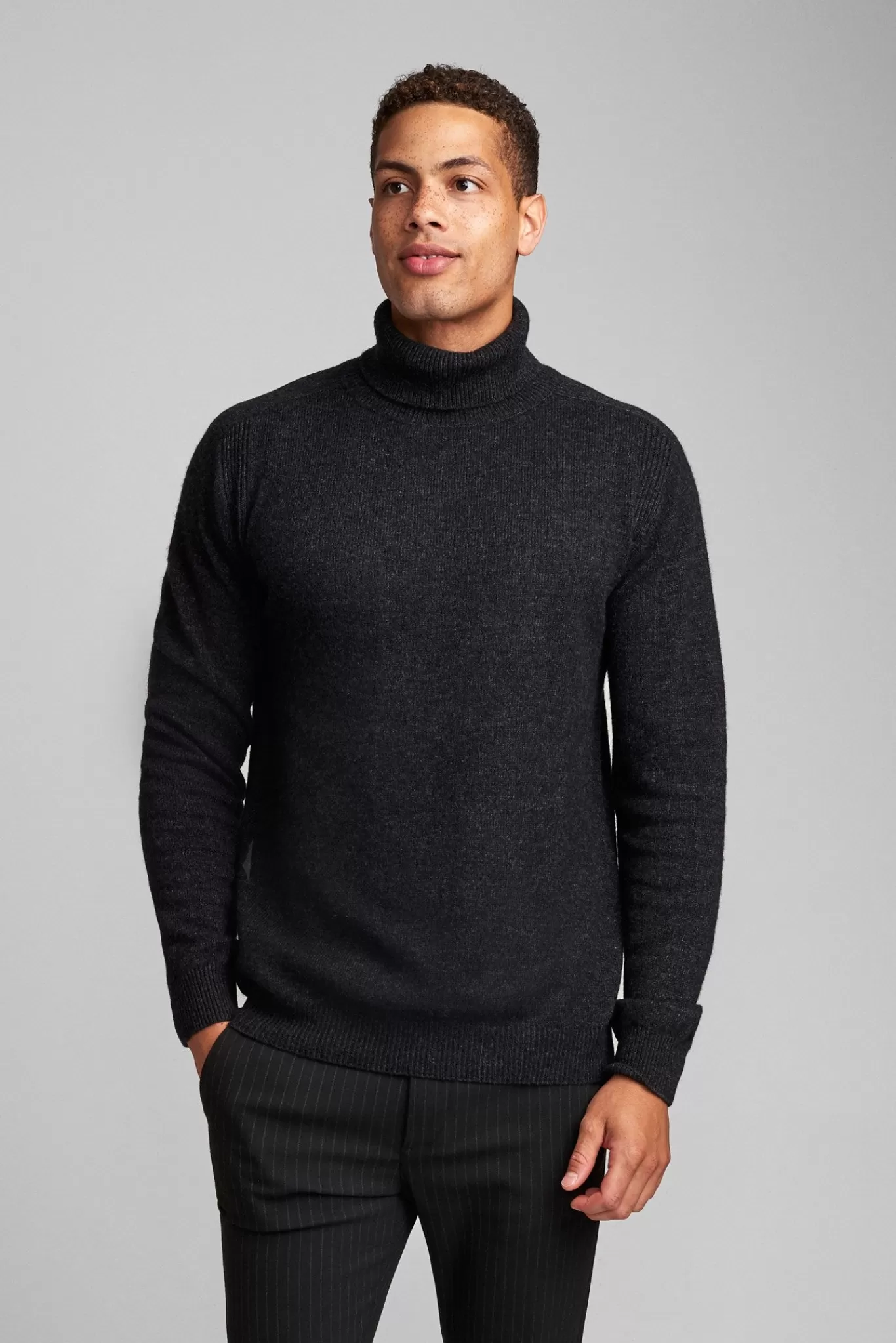 Anerkjendt Knits<Akrio Knit - Dark Grey Mel