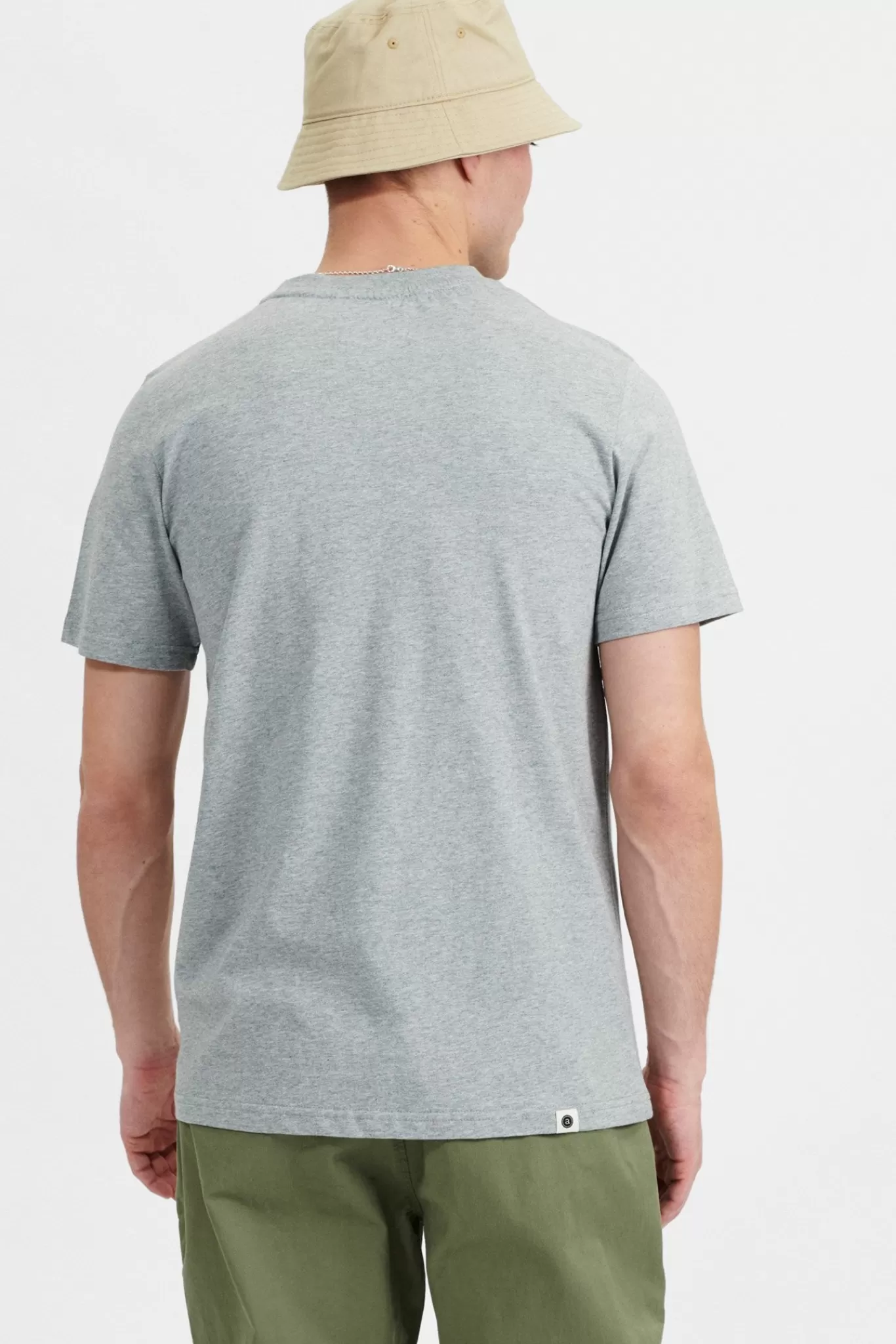 Anerkjendt Tees<Akrod T-Shirt - Noos - Light Grey Mel