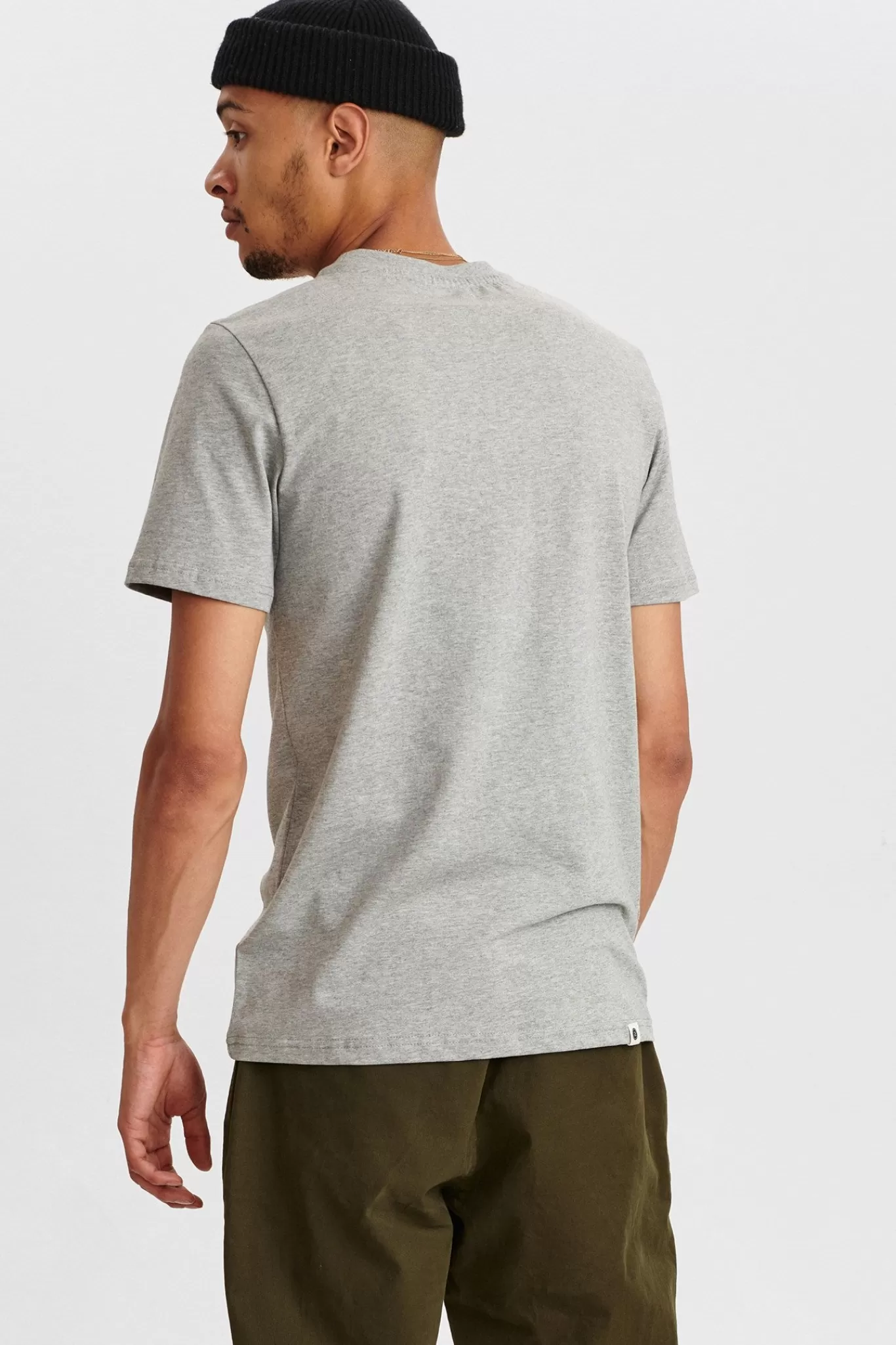 Anerkjendt Tees<Akrod T-Shirt - Noos - Light Grey Mel