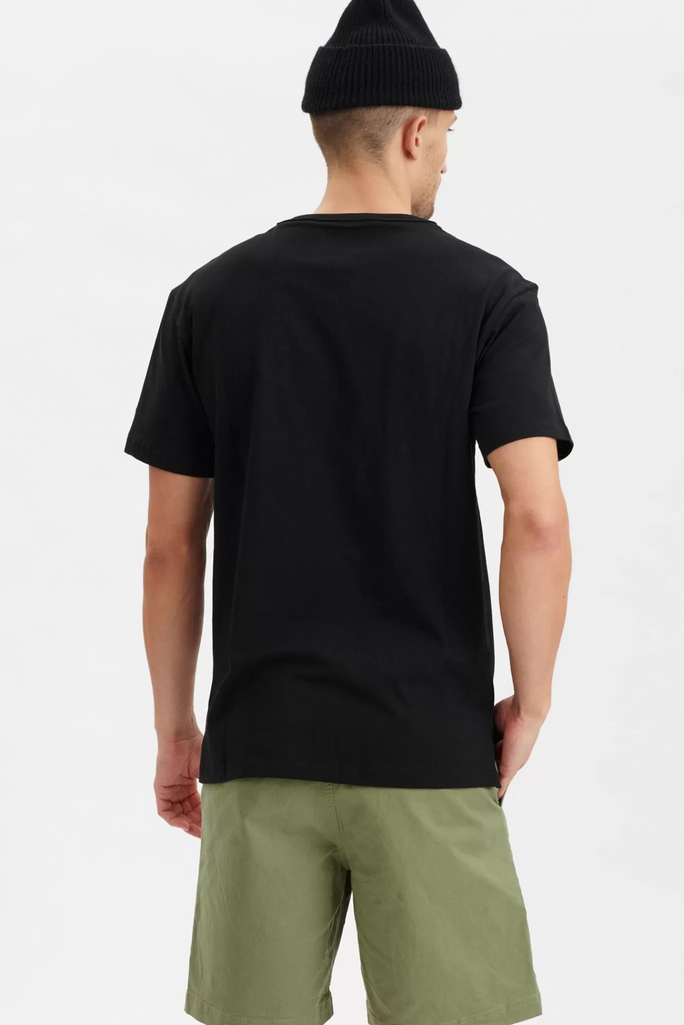 Anerkjendt Tees<Akrune Noos Pocket Tee - Caviar