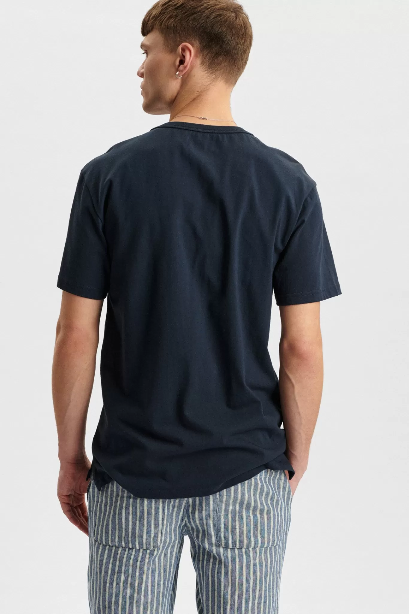 Anerkjendt Tees<Akrune Noos Pocket Tee - Sky Captain