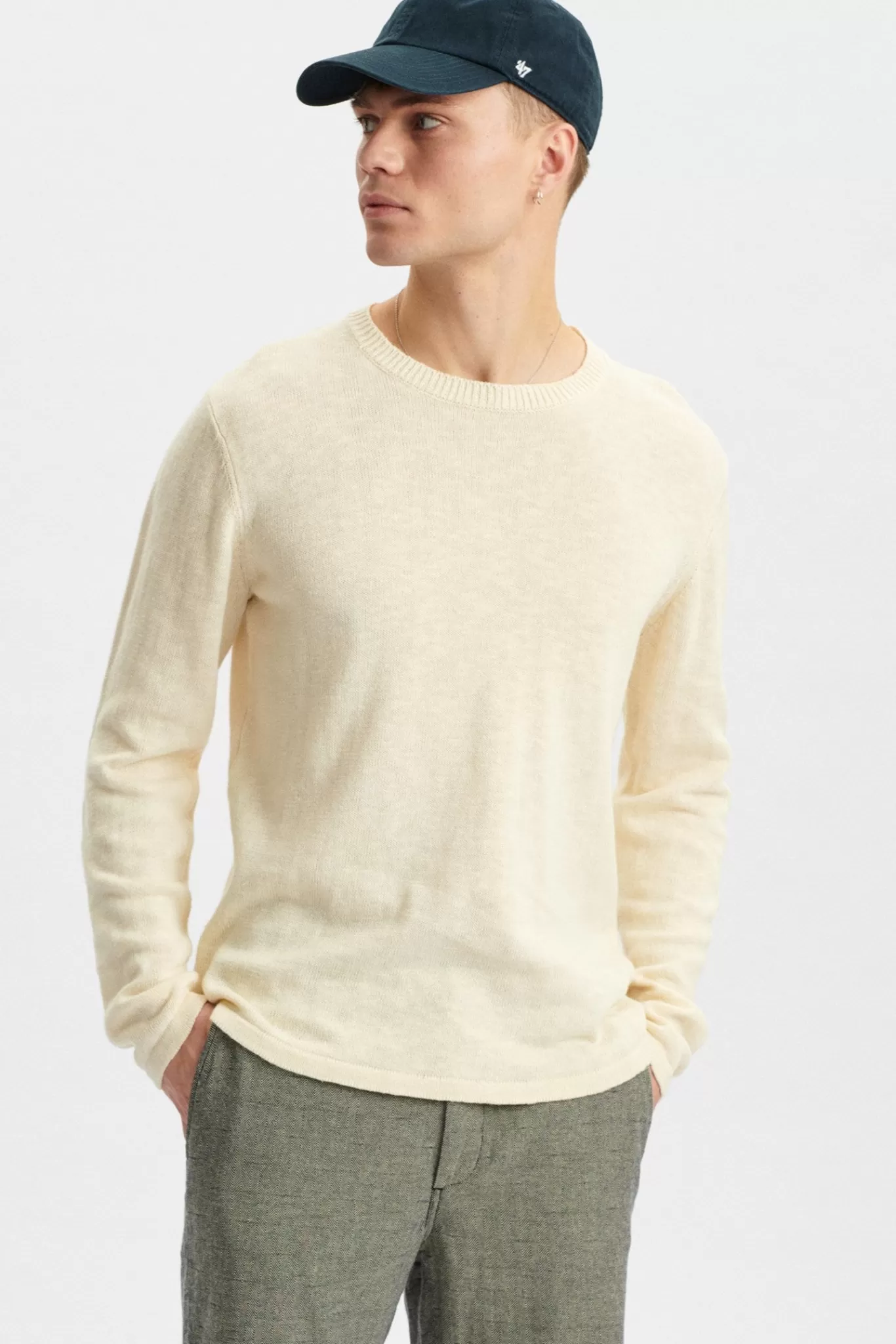 Anerkjendt Knits<Aksail Cotton Linen Knit - Tofu