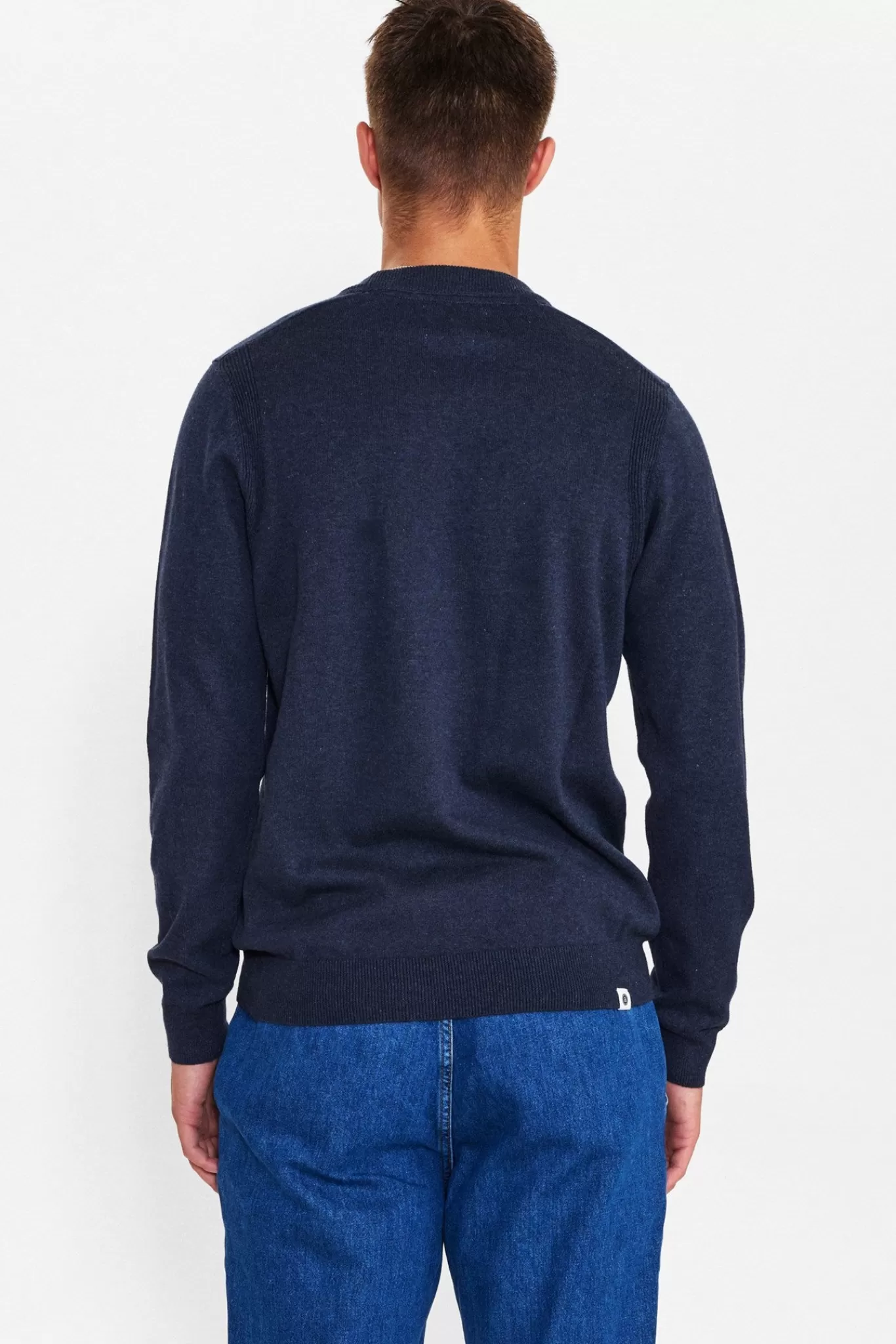 Anerkjendt Knits<Aksail Cotton Silk Knit - Dark Navy