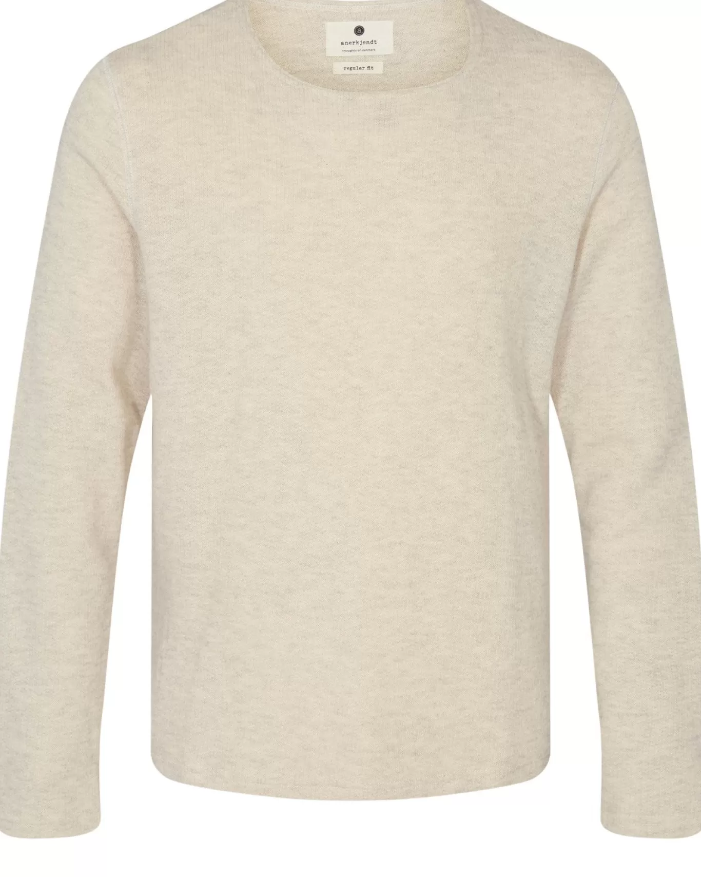 Anerkjendt Sweatshirts<Aksail Ls Herringbone - Light Grey Mel