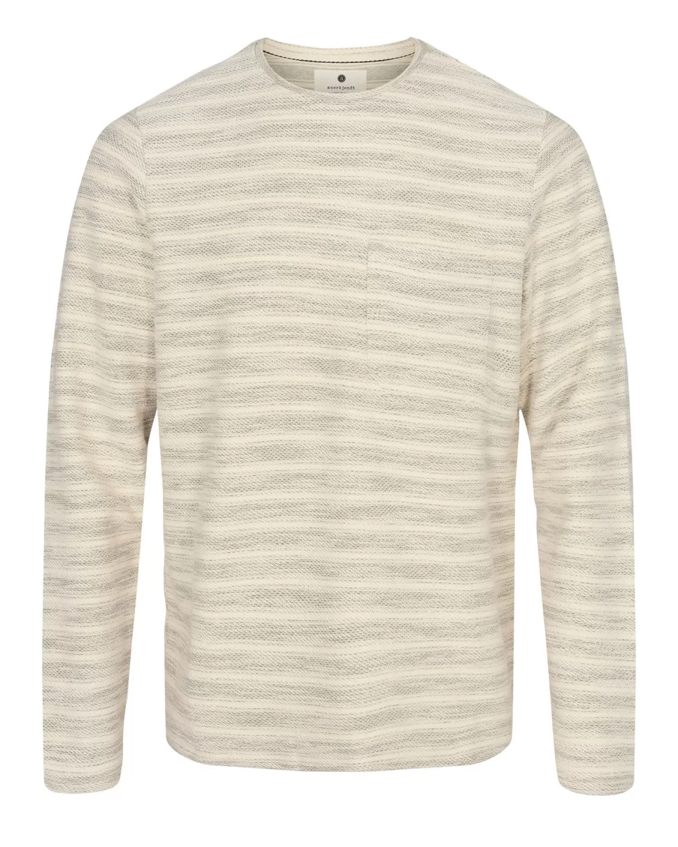 Anerkjendt Sweatshirts<Aksail Ls Stripe - Olivine