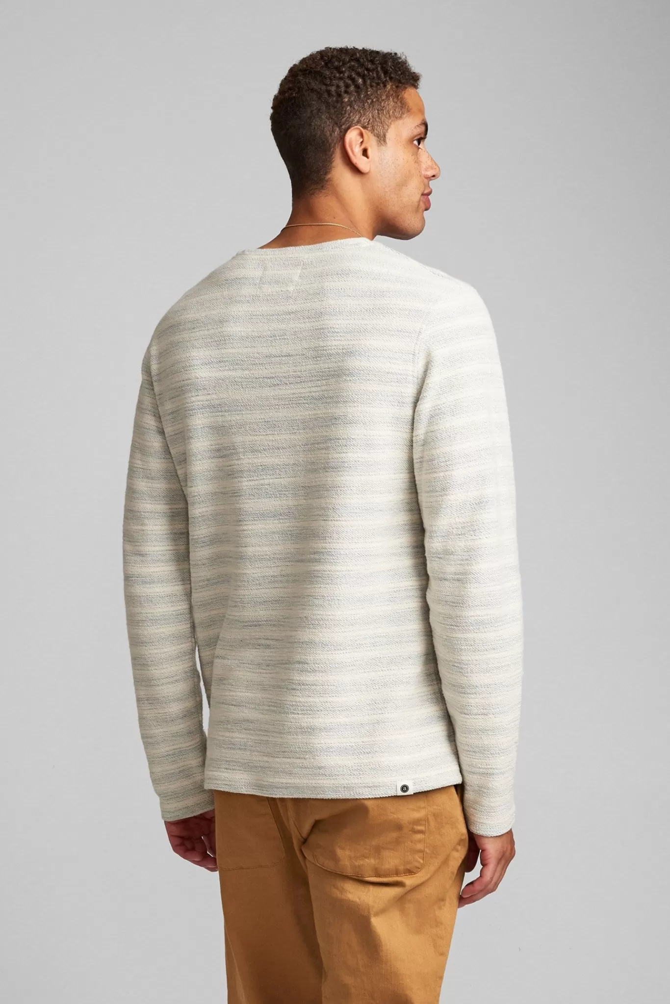 Anerkjendt Sweatshirts<Aksail Ls Stripe - Tofu