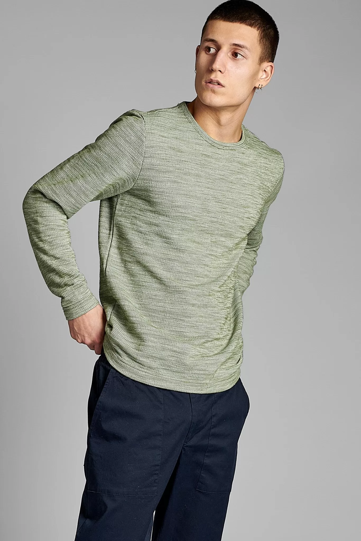 Anerkjendt Sweatshirts<Aksail Ls Sweat - Vineyard Green