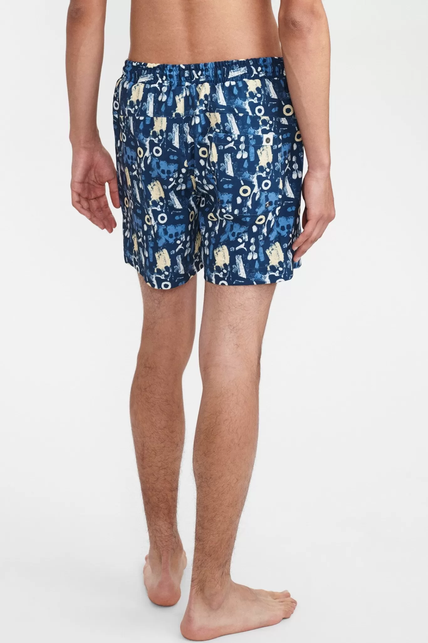 Anerkjendt Shorts<Akshark Aop Swimshorts - Cornet Blue