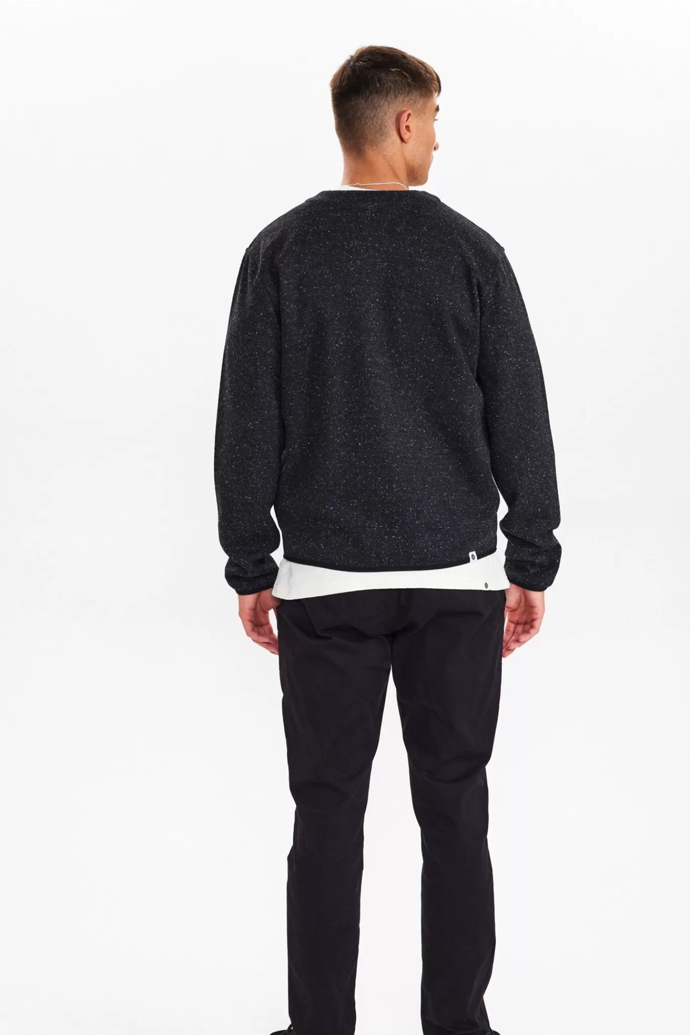 Anerkjendt Sweatshirts<Aksigurd Melange Cardigan - Caviar