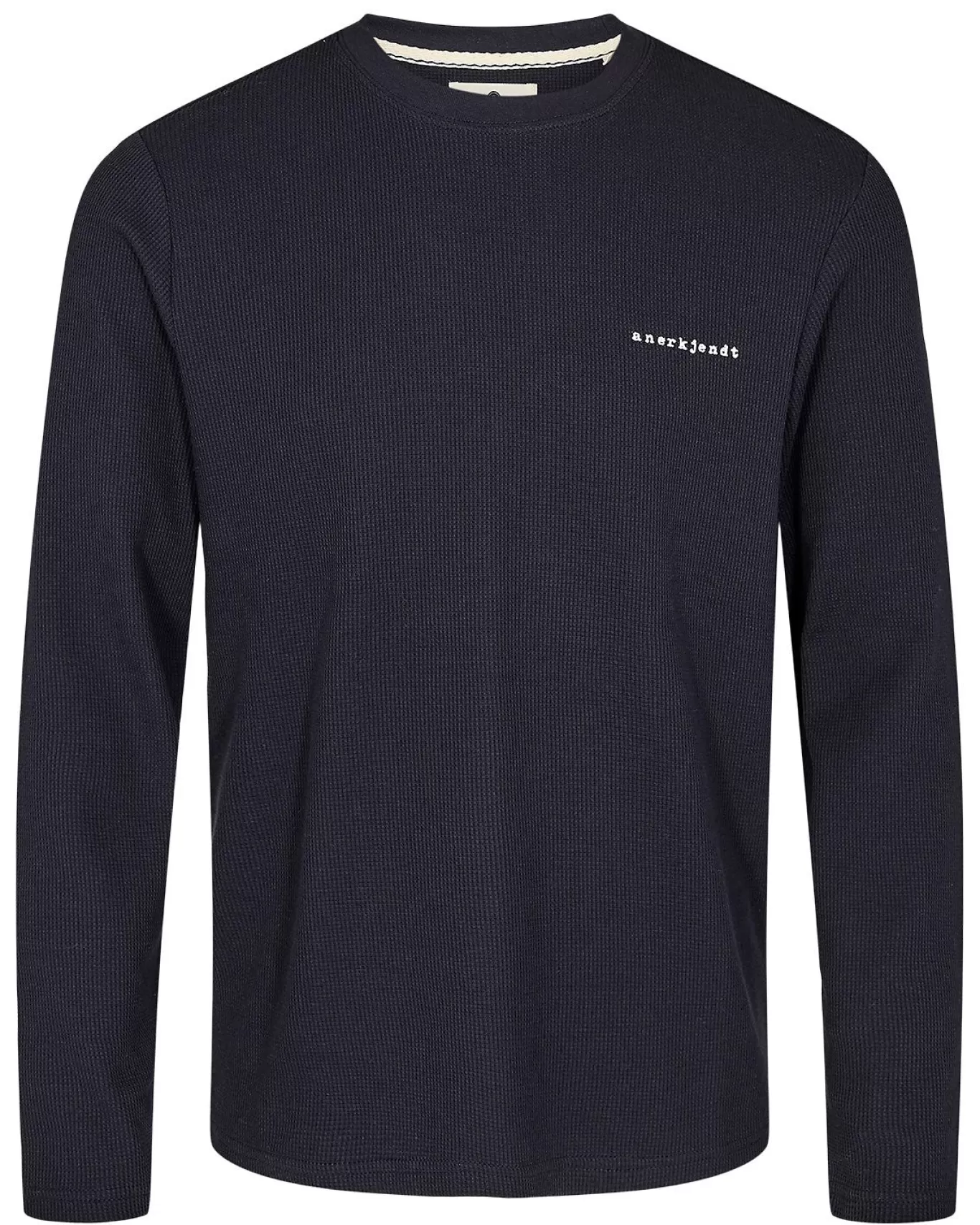 Anerkjendt Tees<Aksilo L/S Waffle Ls - Dark Navy