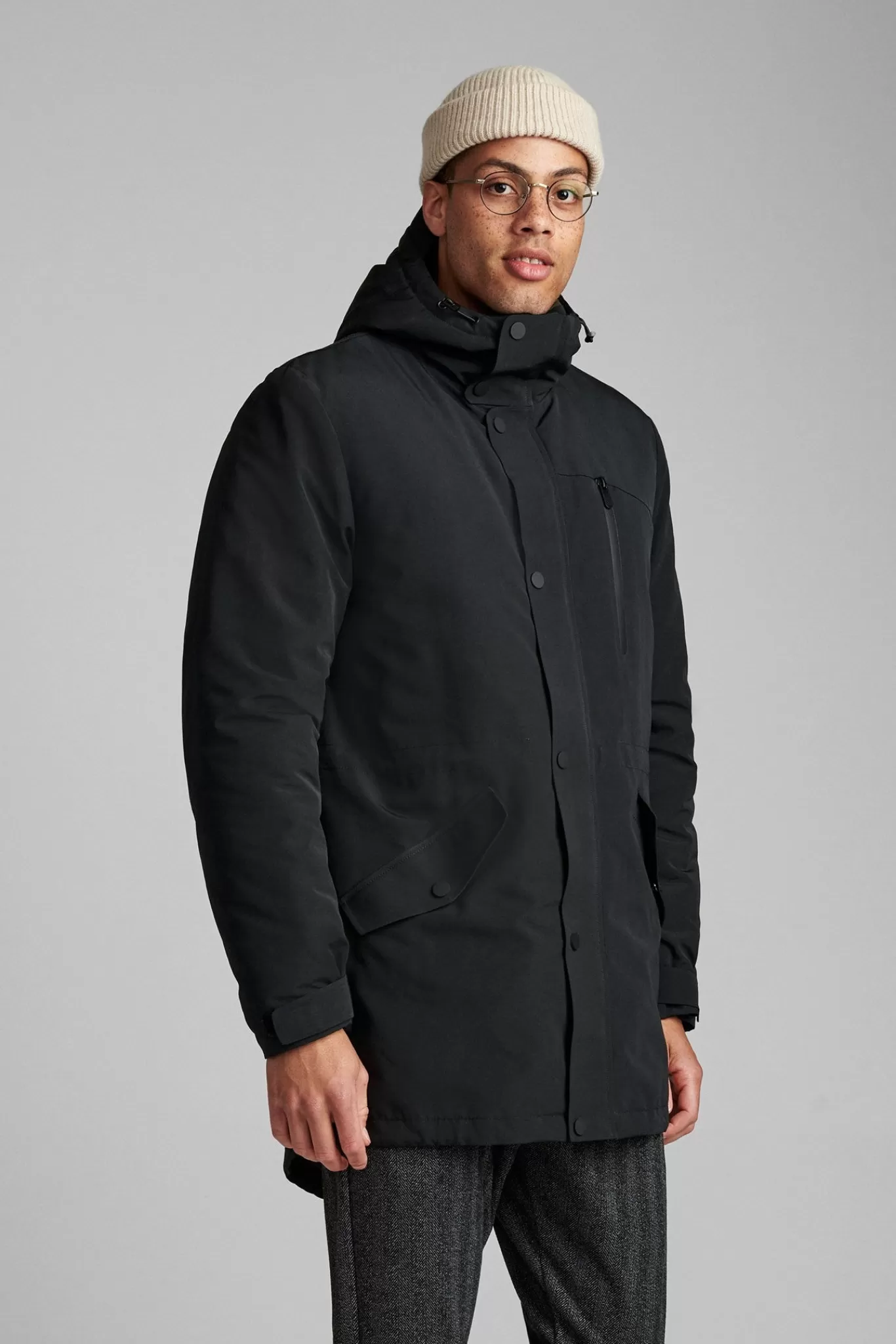 Anerkjendt Jackets & Coats<Akstorm Lon Nylon Jacket - Caviar