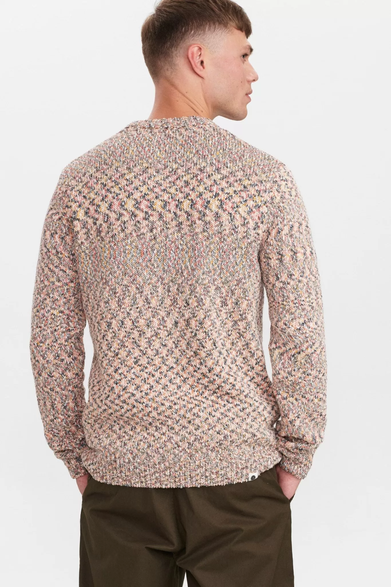 Anerkjendt Knits<Aksune Multi Colour Knit - Granit Grey Mel