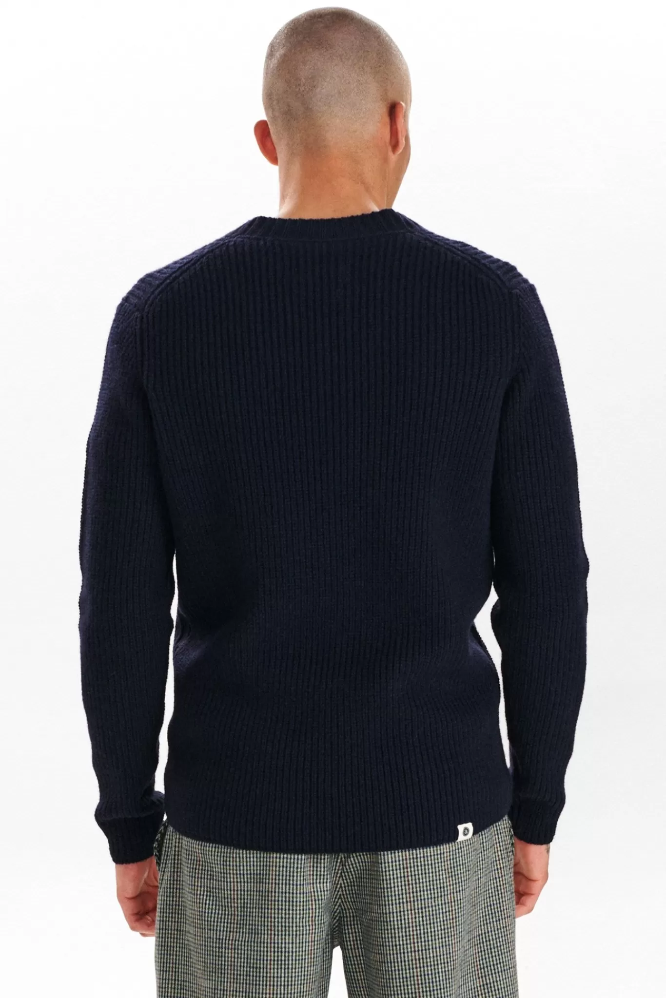 Anerkjendt Knits<Aksune Vneck Knit - Dark Navy