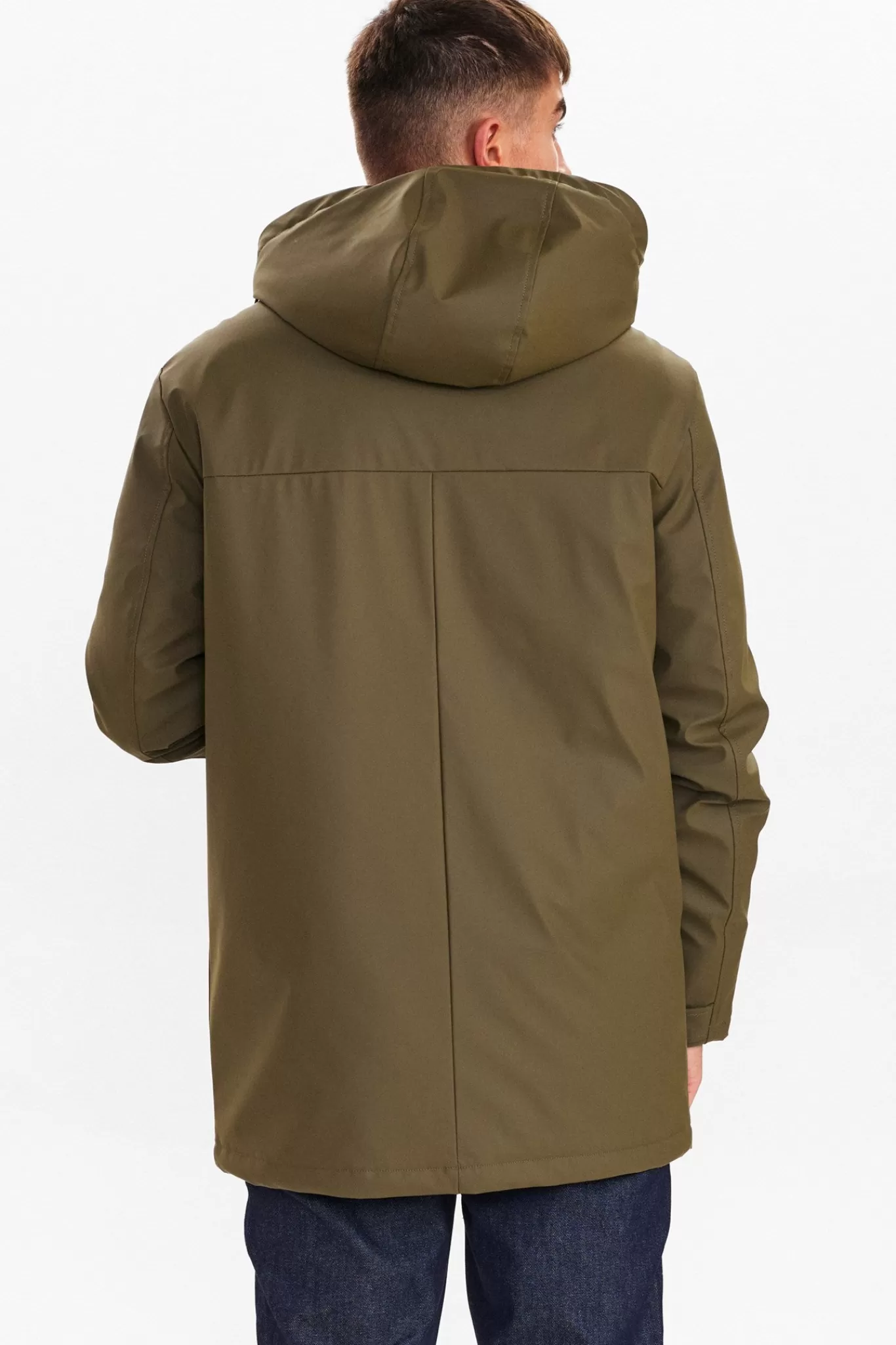 Anerkjendt Jackets & Coats<Akthomas Padded Raincoat - Dark Olive