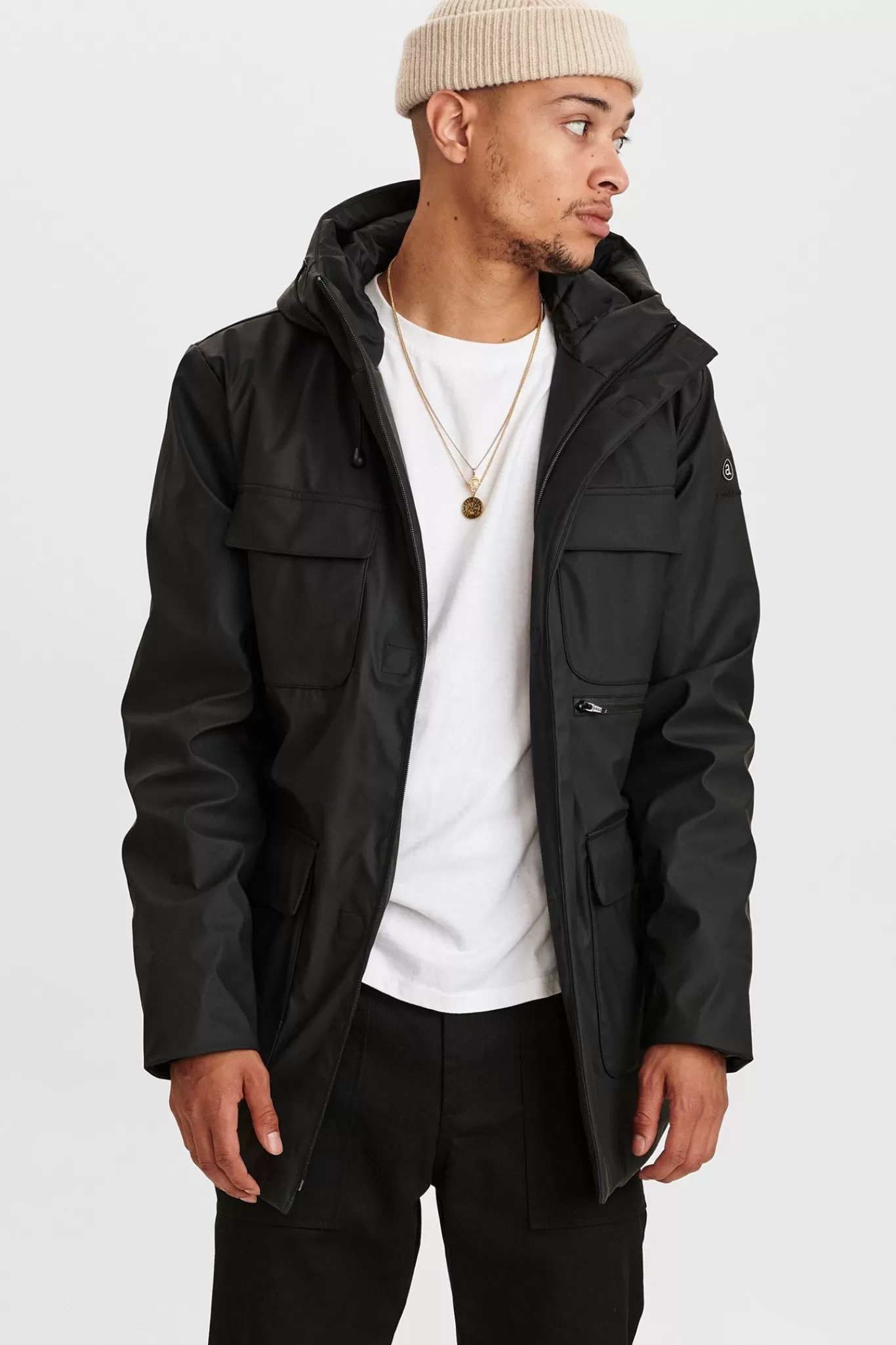 Anerkjendt Jackets & Coats<Akthomas Raincoat - Caviar