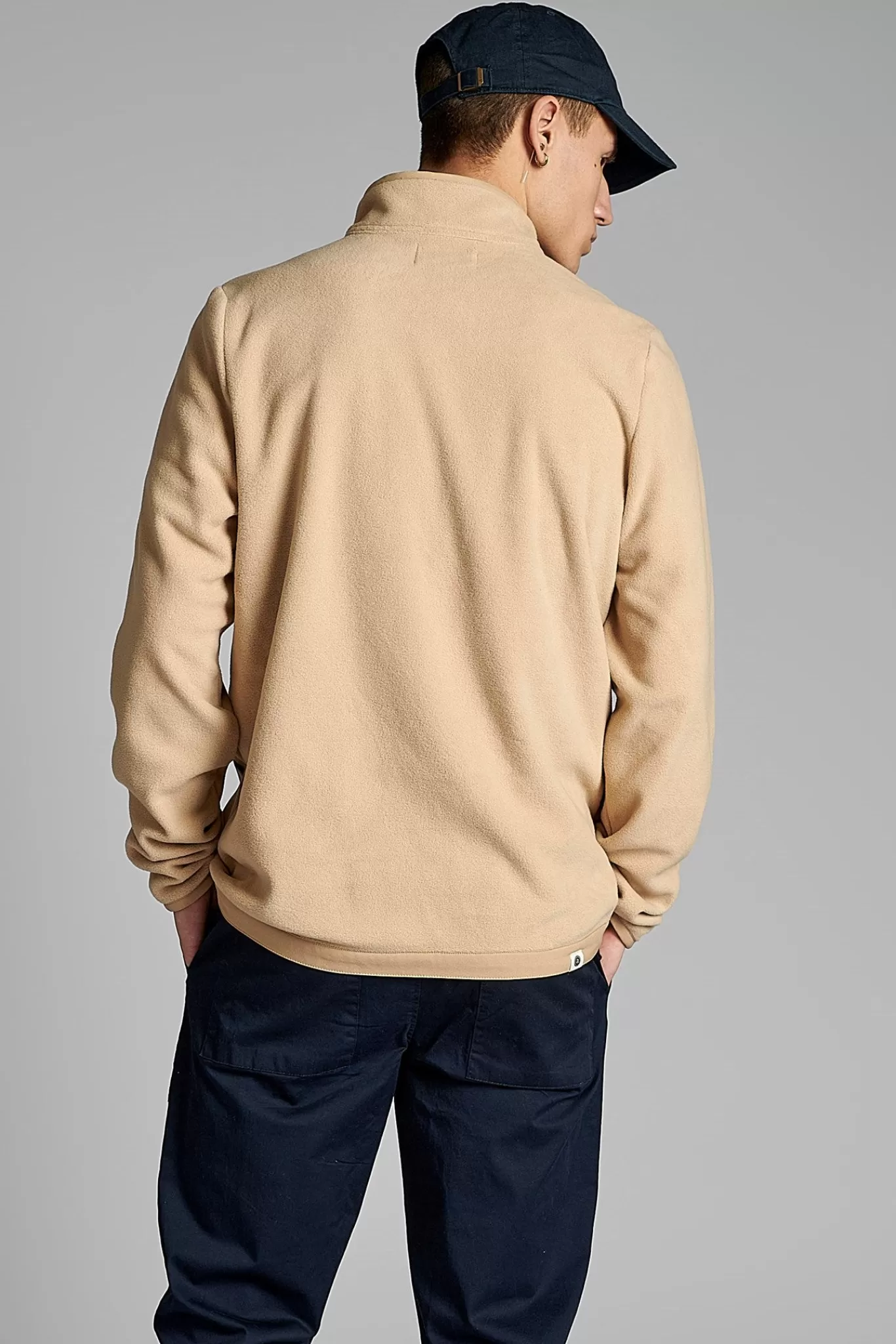 Anerkjendt Sweatshirts<Aktom Fleece Cardigan - Brown Rice