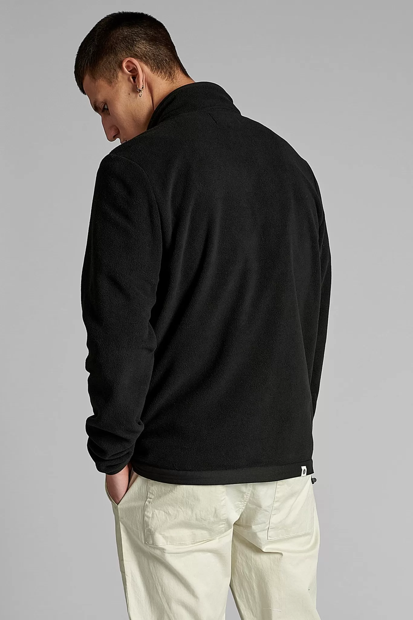 Anerkjendt Sweatshirts<Aktom Fleece Cardigan - Caviar